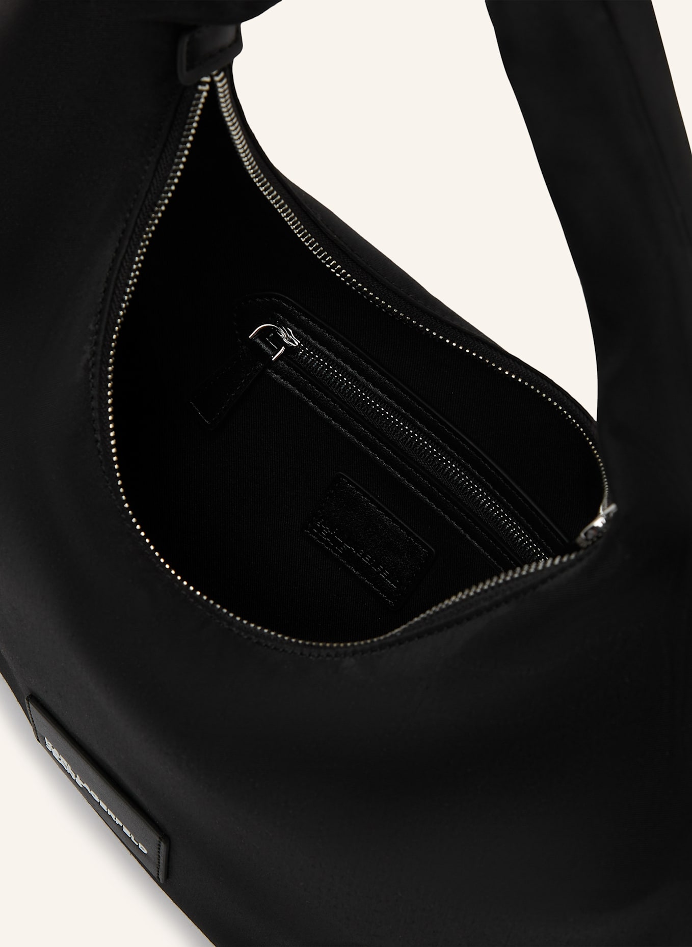 KARL LAGERFELD JEANS Hobo-Bag: SCHWARZ