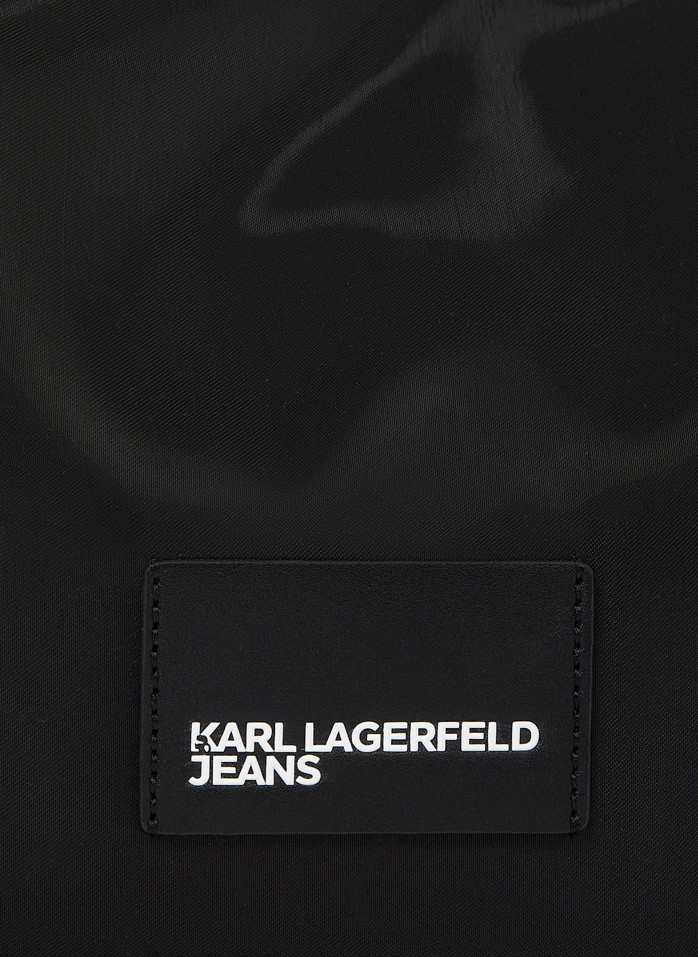 KARL LAGERFELD JEANS Hobo-Bag: SCHWARZ