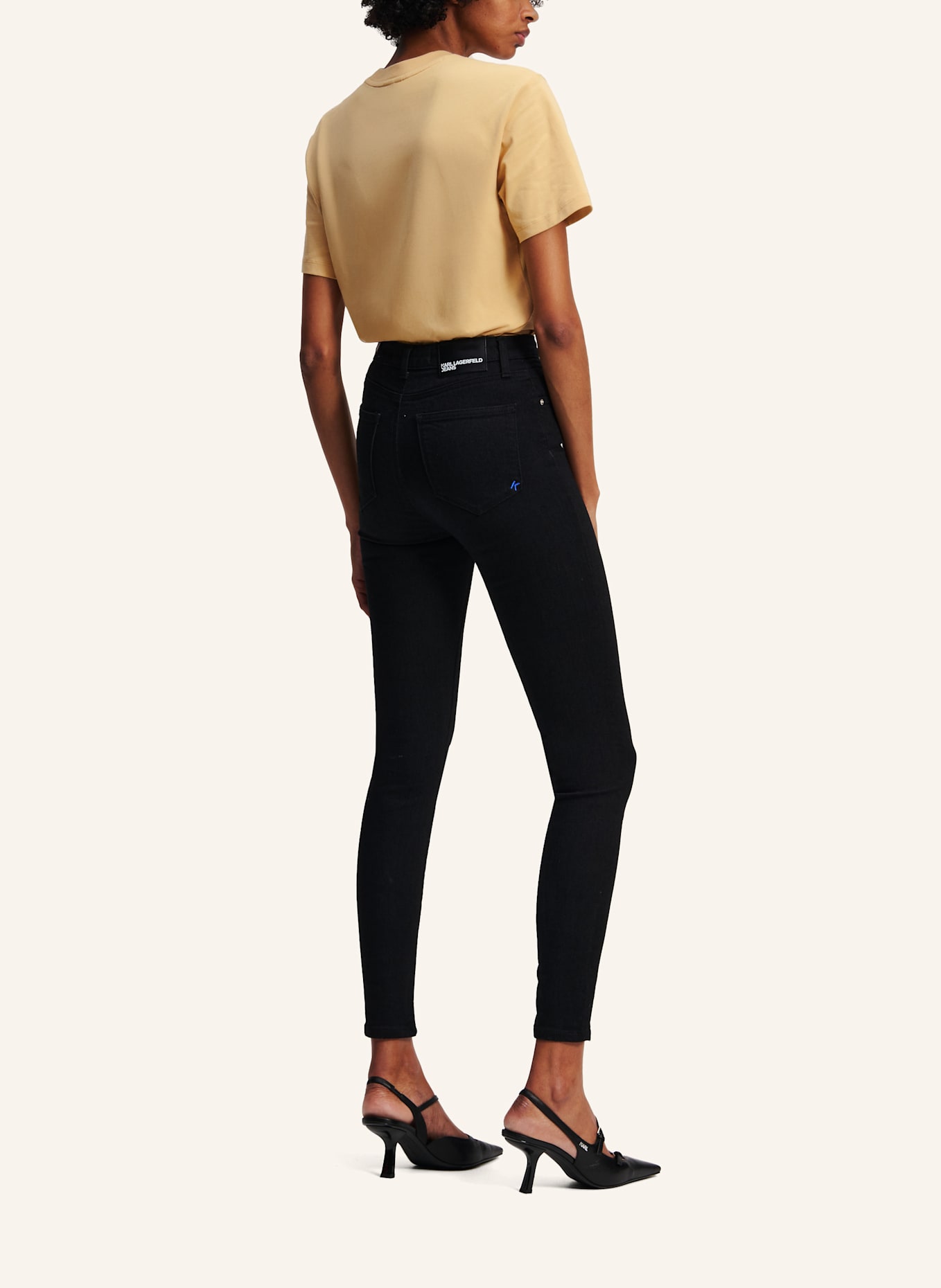 KARL LAGERFELD JEANS Jeans: SCHWARZ