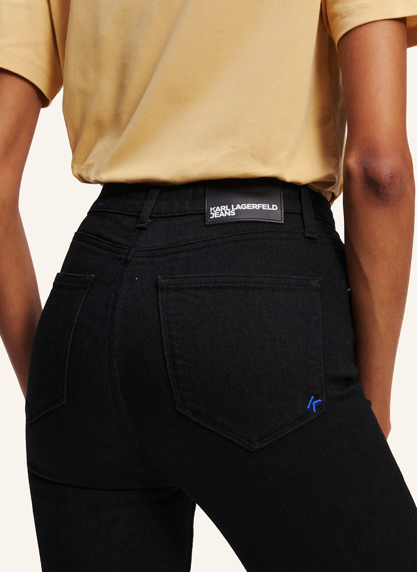 KARL LAGERFELD JEANS Jeans: SCHWARZ