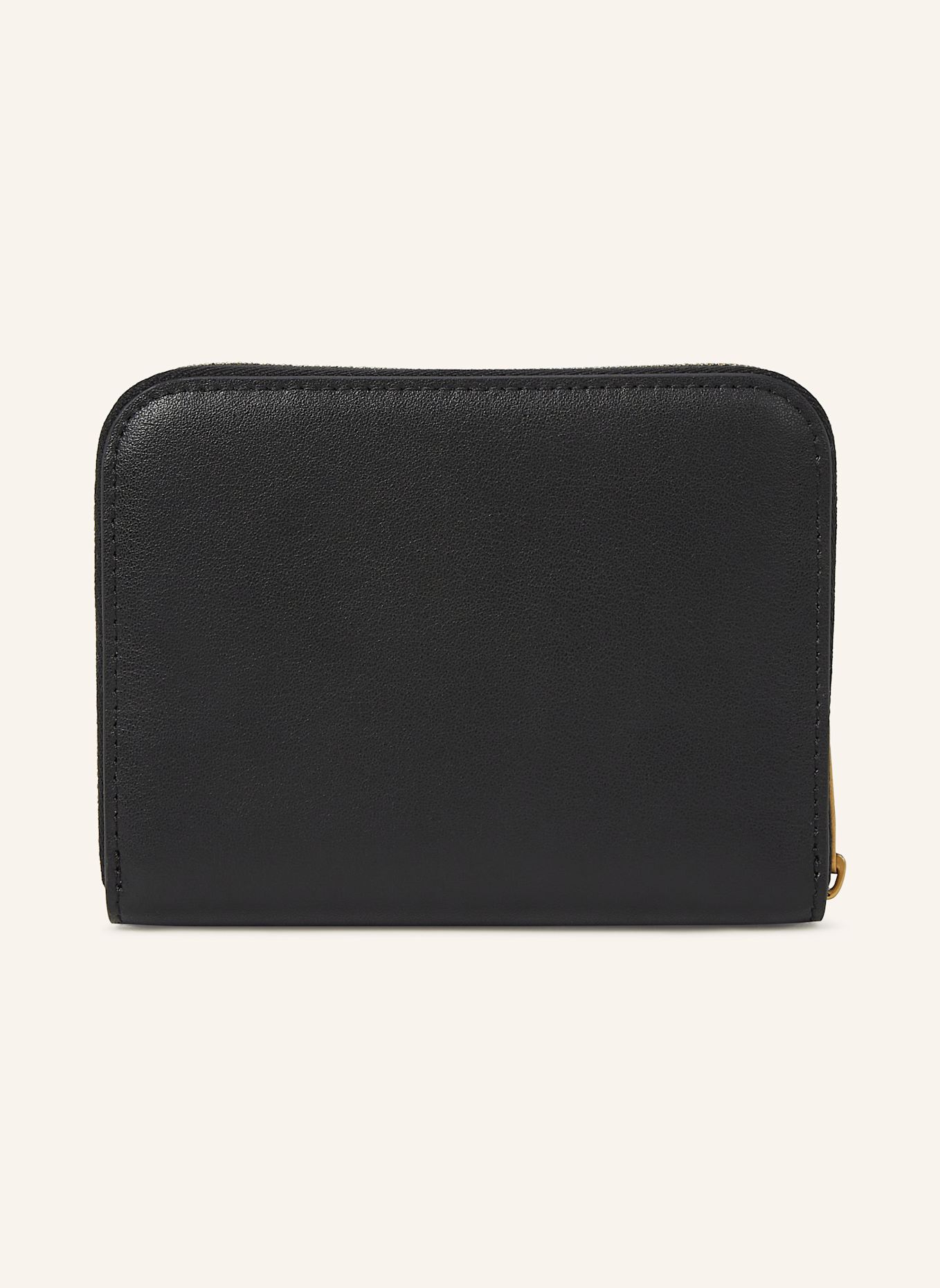 KARL LAGERFELD Geldbörse: SCHWARZ/ GOLD