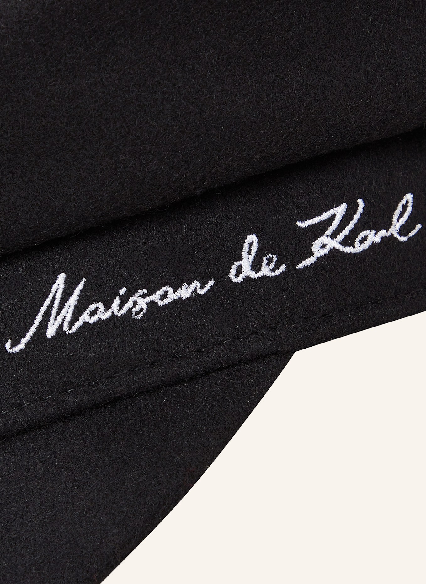 KARL LAGERFELD Hut: SCHWARZ