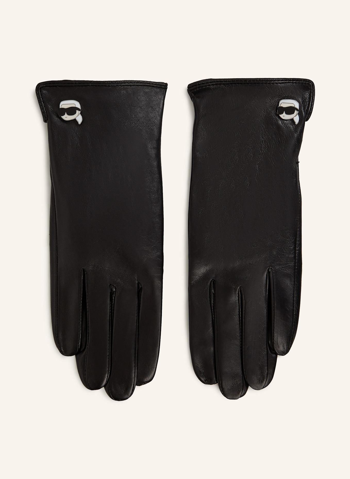KARL LAGERFELD Handschuhe: SCHWARZ