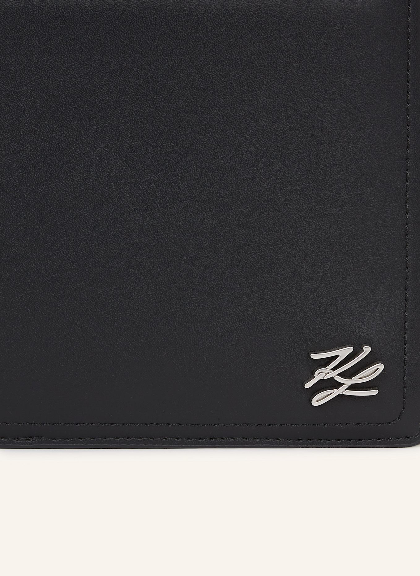 KARL LAGERFELD K/Autograph Clutch: SCHWARZ
