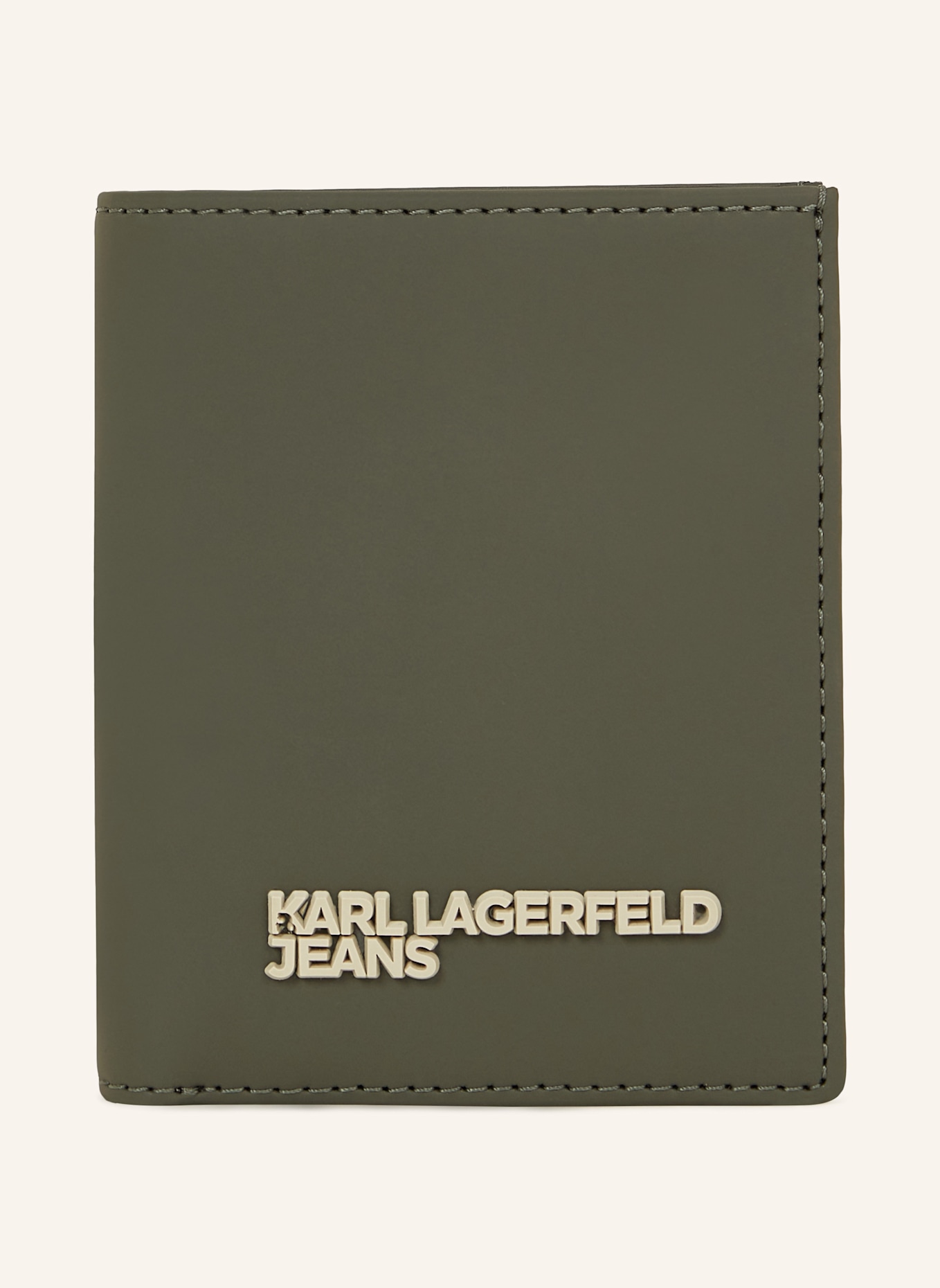 KARL LAGERFELD JEANS Geldbörse: DUNKELGRÜN