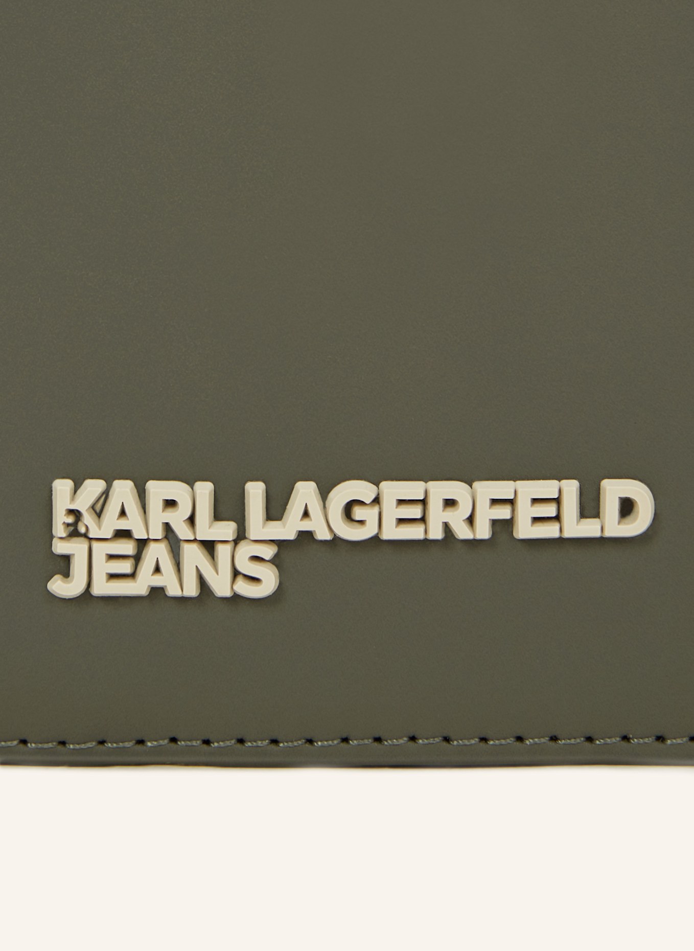 KARL LAGERFELD JEANS Geldbörse: DUNKELGRÜN