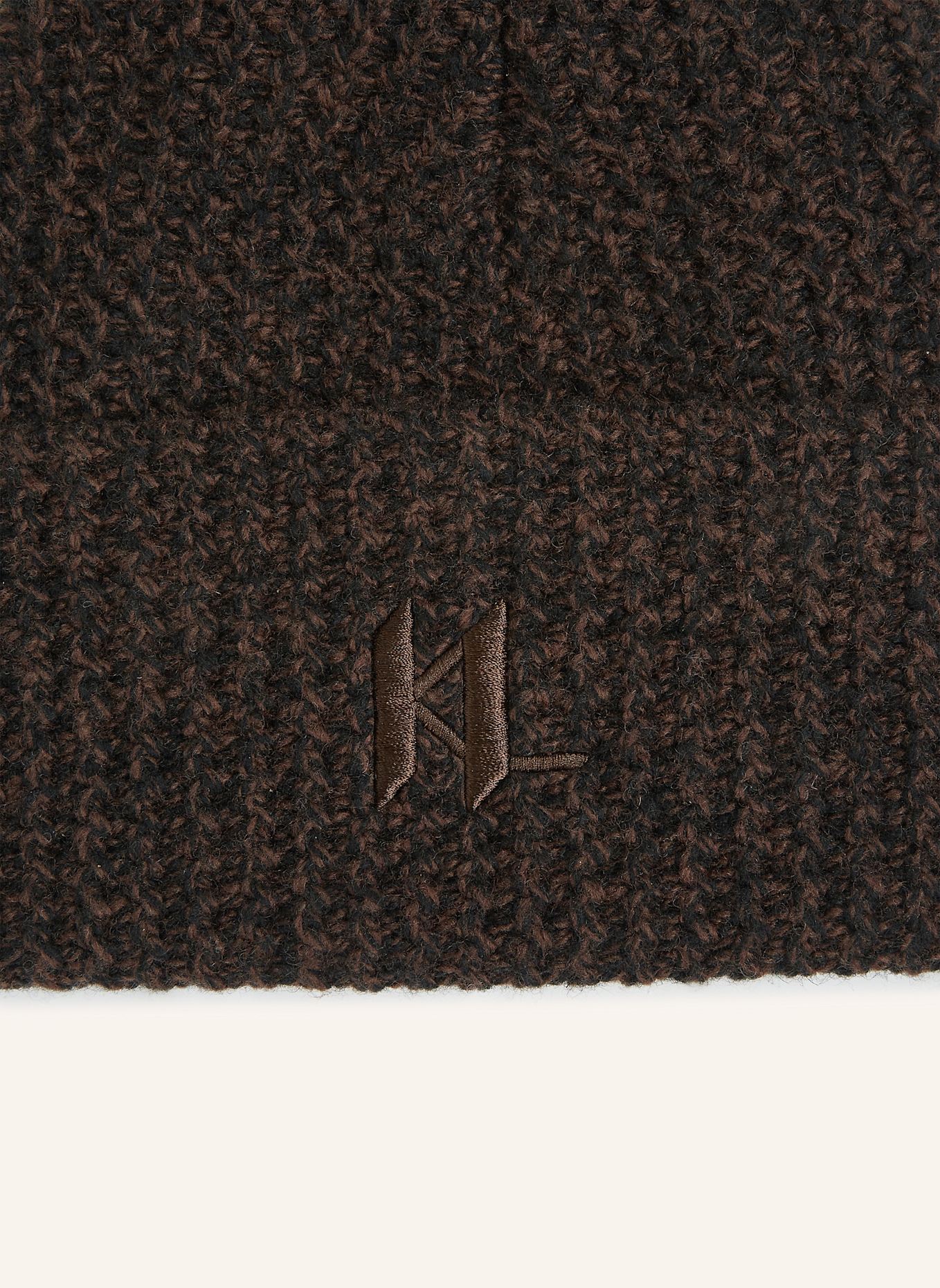 KARL LAGERFELD Hut: DUNKELBRAUN