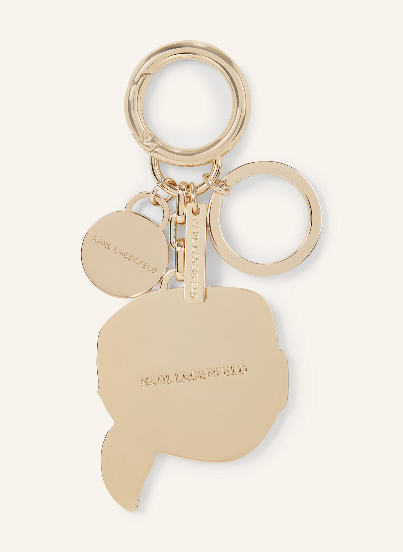 KARL LAGERFELD Schlüsselanhänger: GOLD