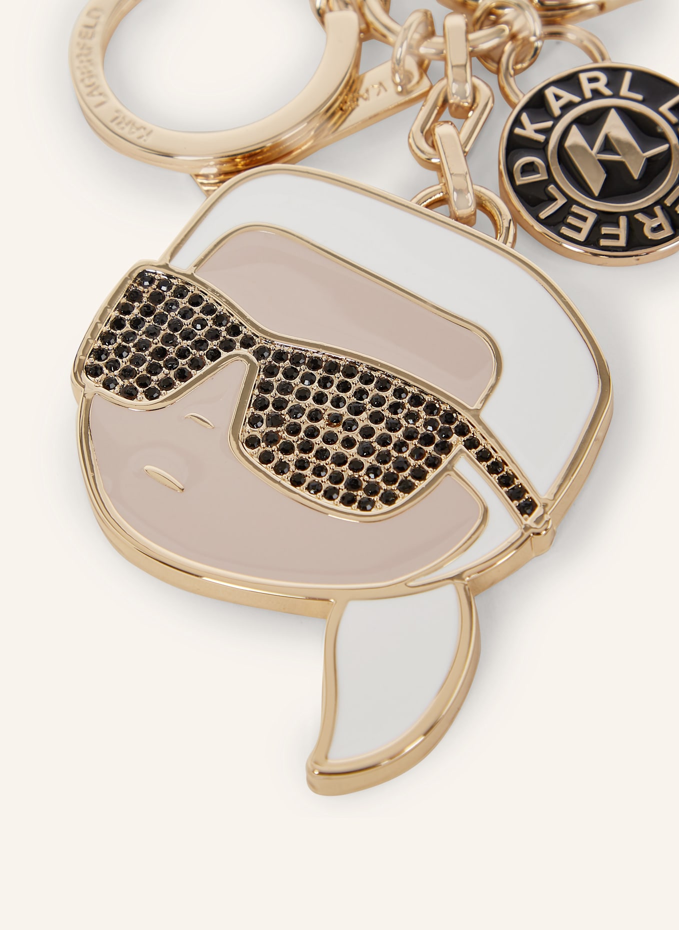 KARL LAGERFELD Schlüsselanhänger: GOLD