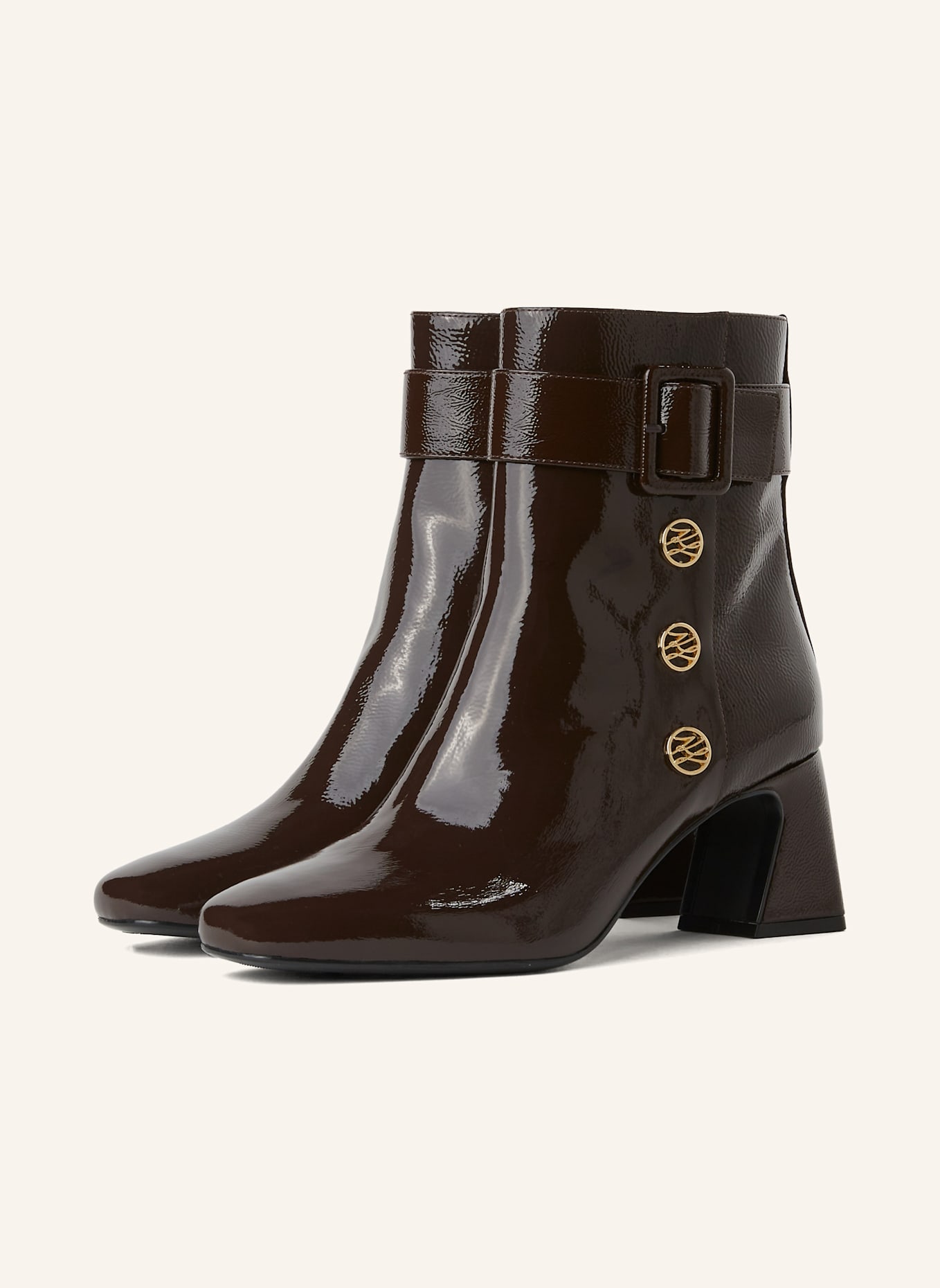 KARL LAGERFELD Stiefel: BRAUN