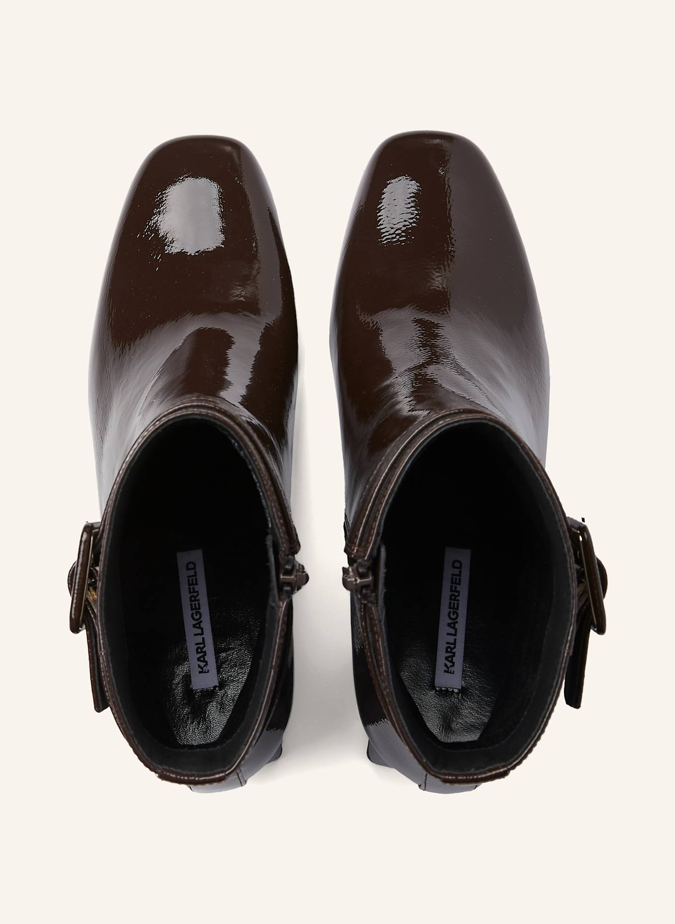 KARL LAGERFELD Stiefel: BRAUN