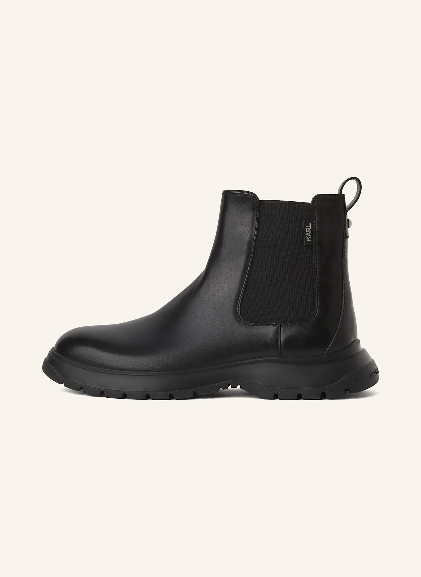 KARL LAGERFELD Chelsea-Boots: SCHWARZ