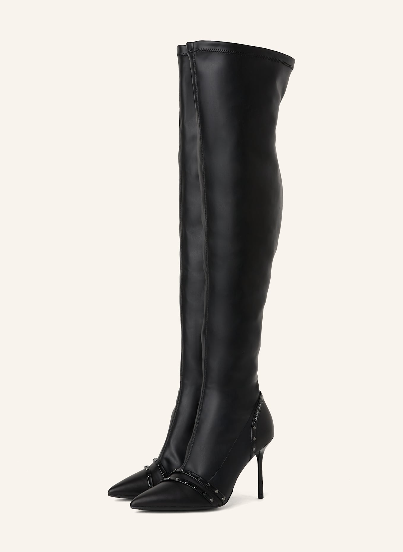 KARL LAGERFELD Stiefel: SCHWARZ