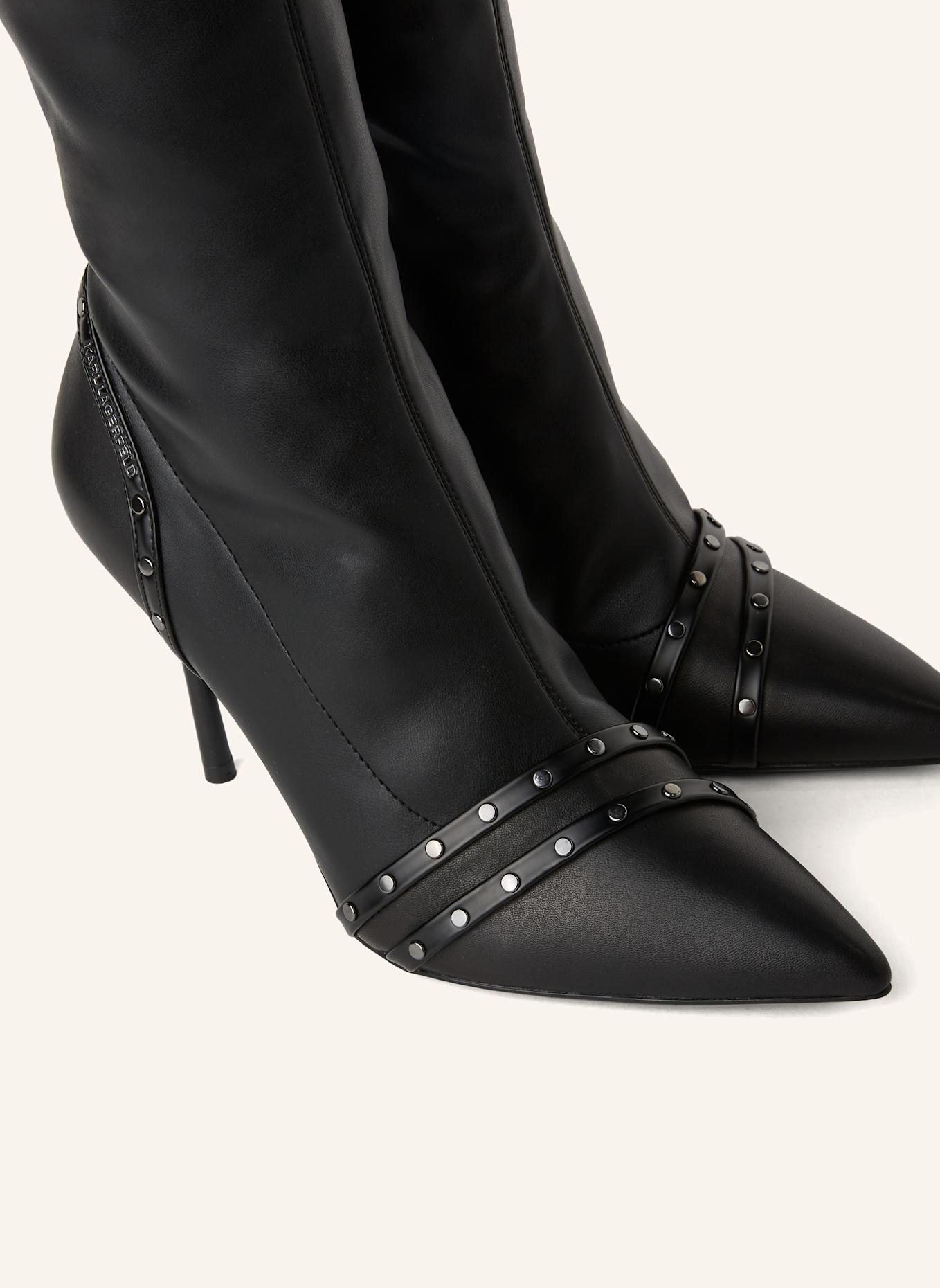 KARL LAGERFELD Stiefel: SCHWARZ