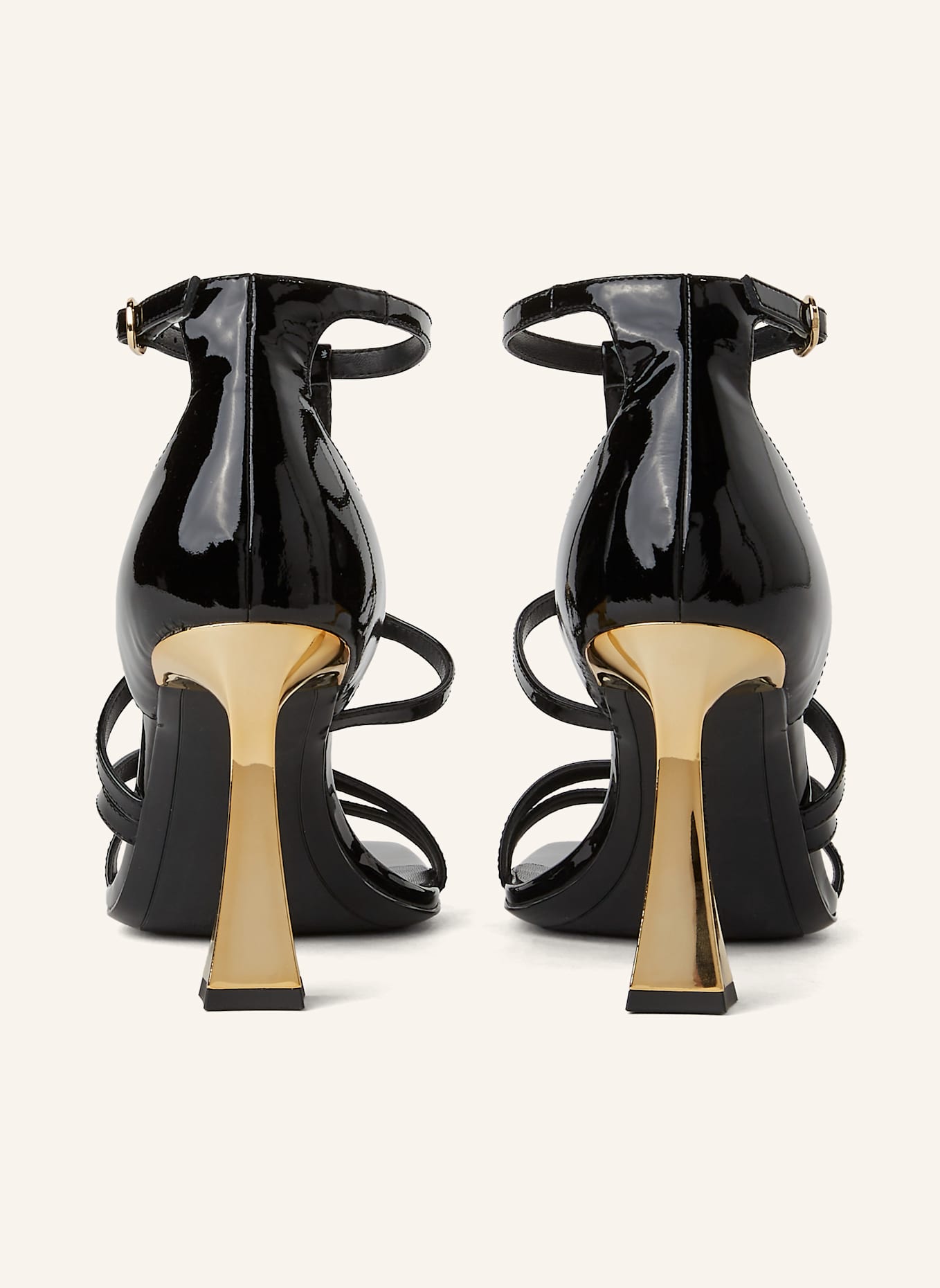 KARL LAGERFELD Sandalen: SCHWARZ