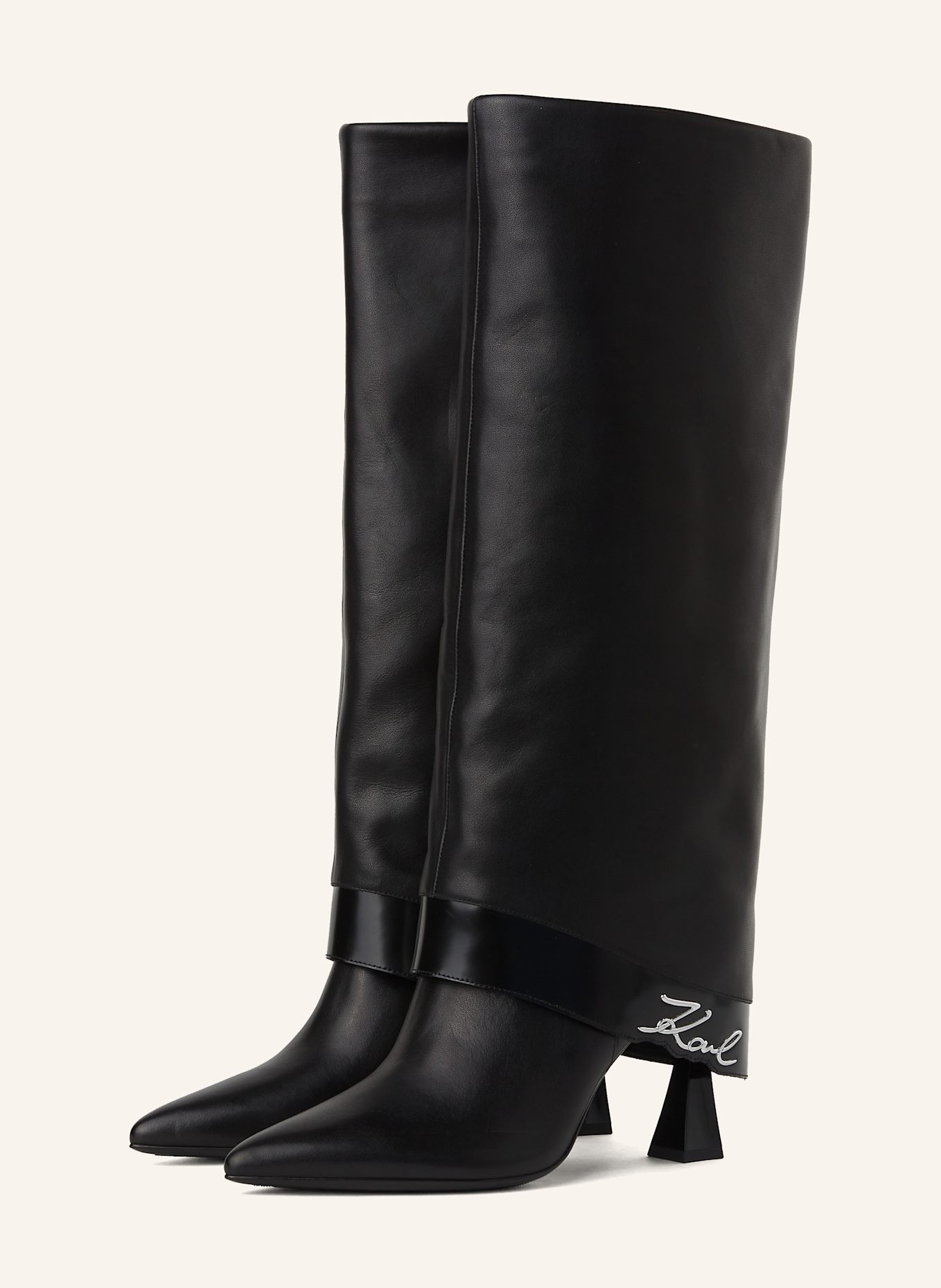 KARL LAGERFELD Stiefel: SCHWARZ