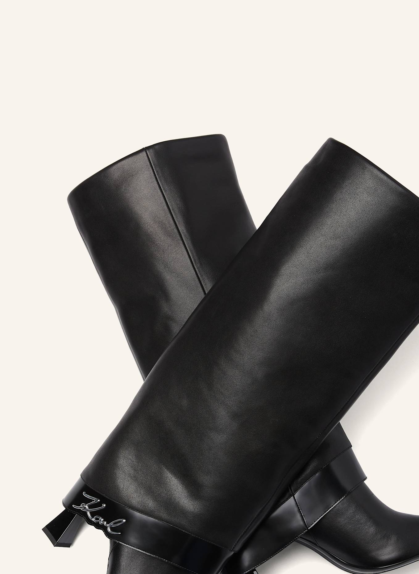 KARL LAGERFELD Stiefel: SCHWARZ