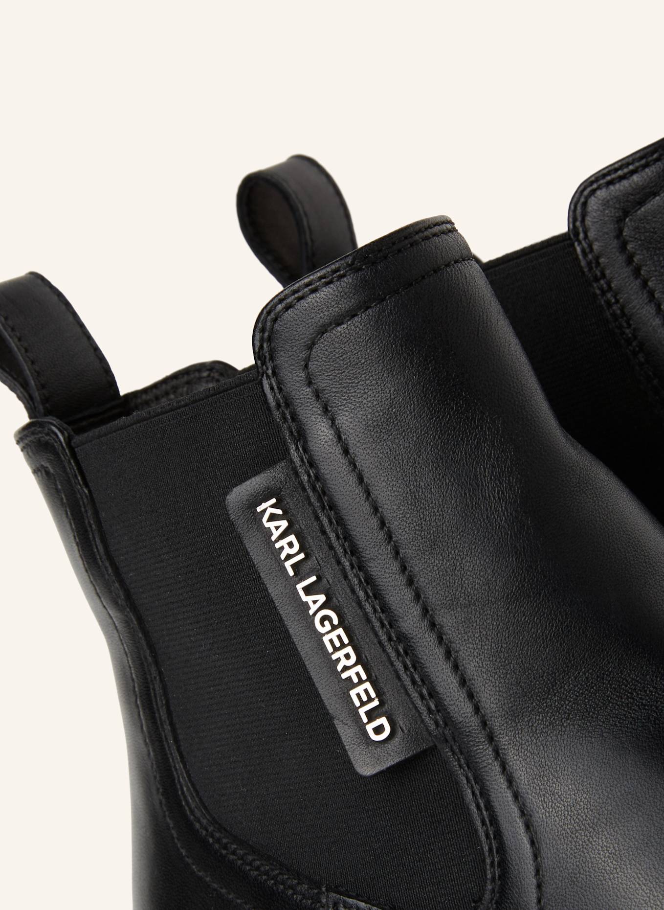 KARL LAGERFELD Stiefel: SCHWARZ