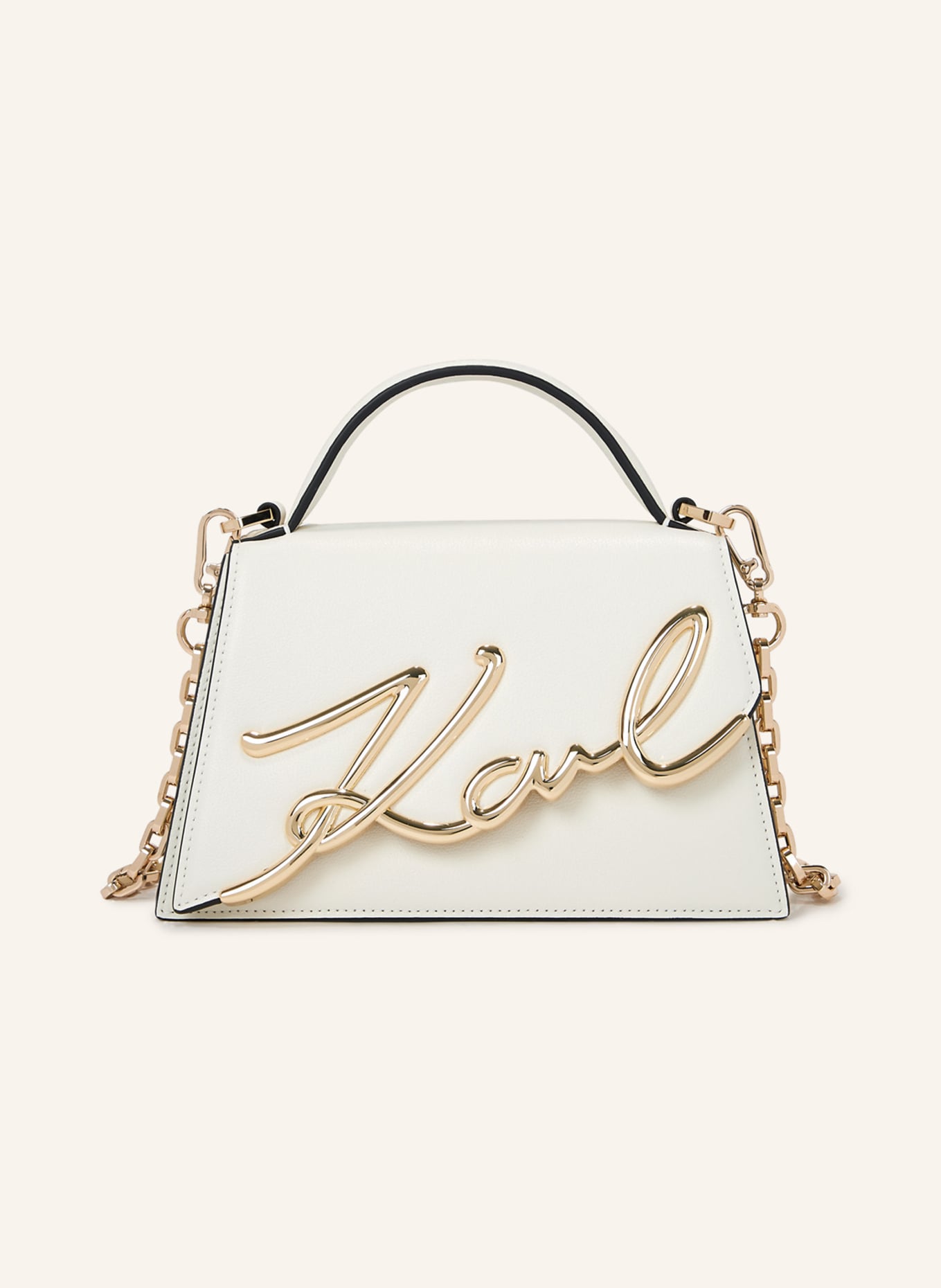 KARL LAGERFELD Umhängetasche: WEISS