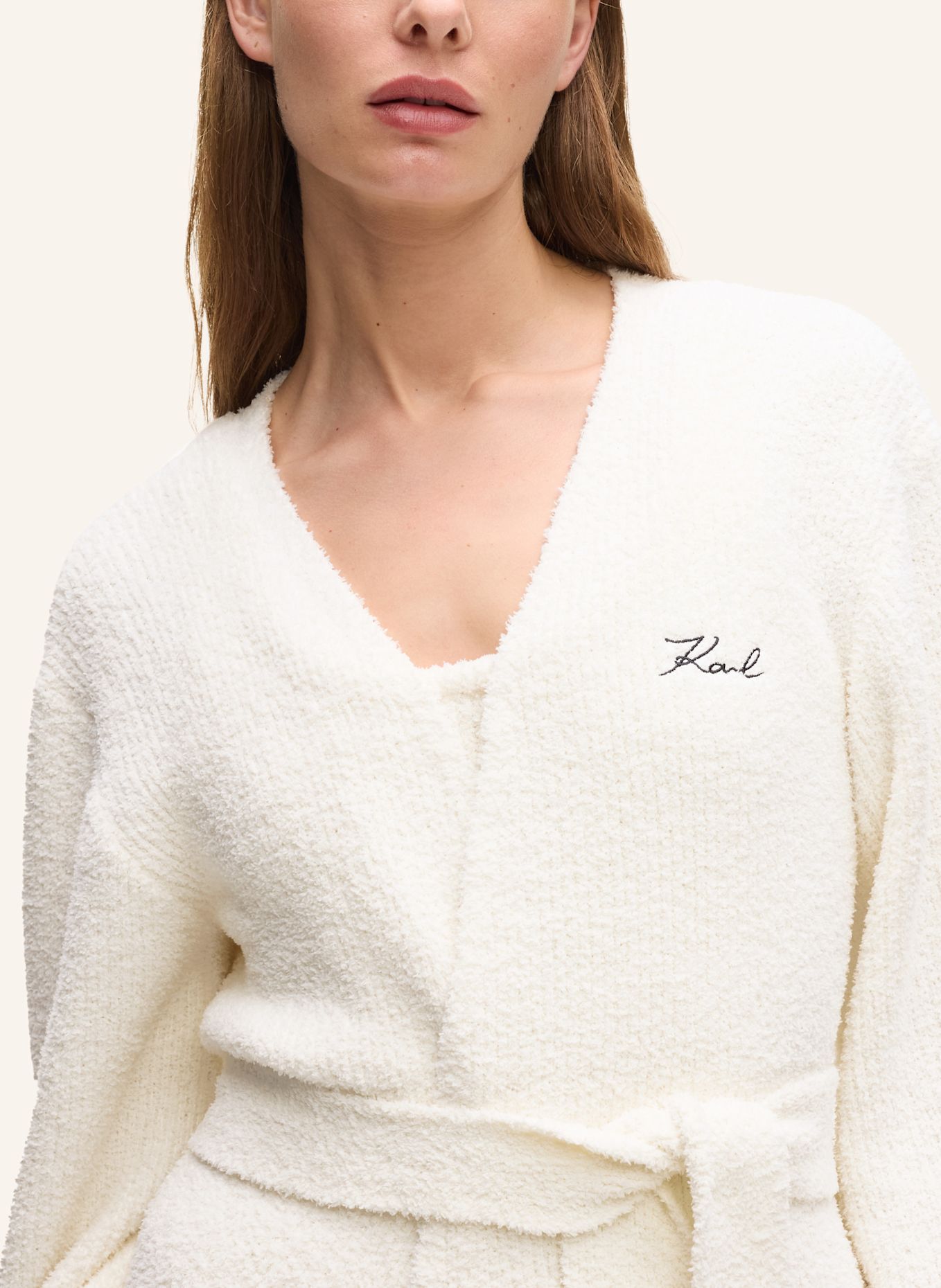 KARL LAGERFELD Top: BEIGE