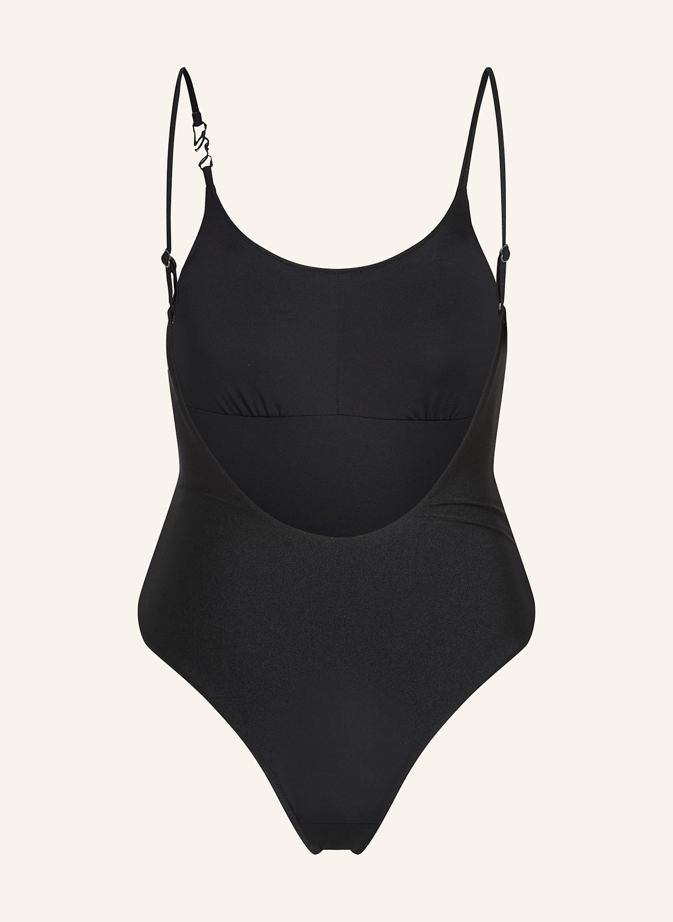 KARL LAGERFELD Badeanzug: SCHWARZ