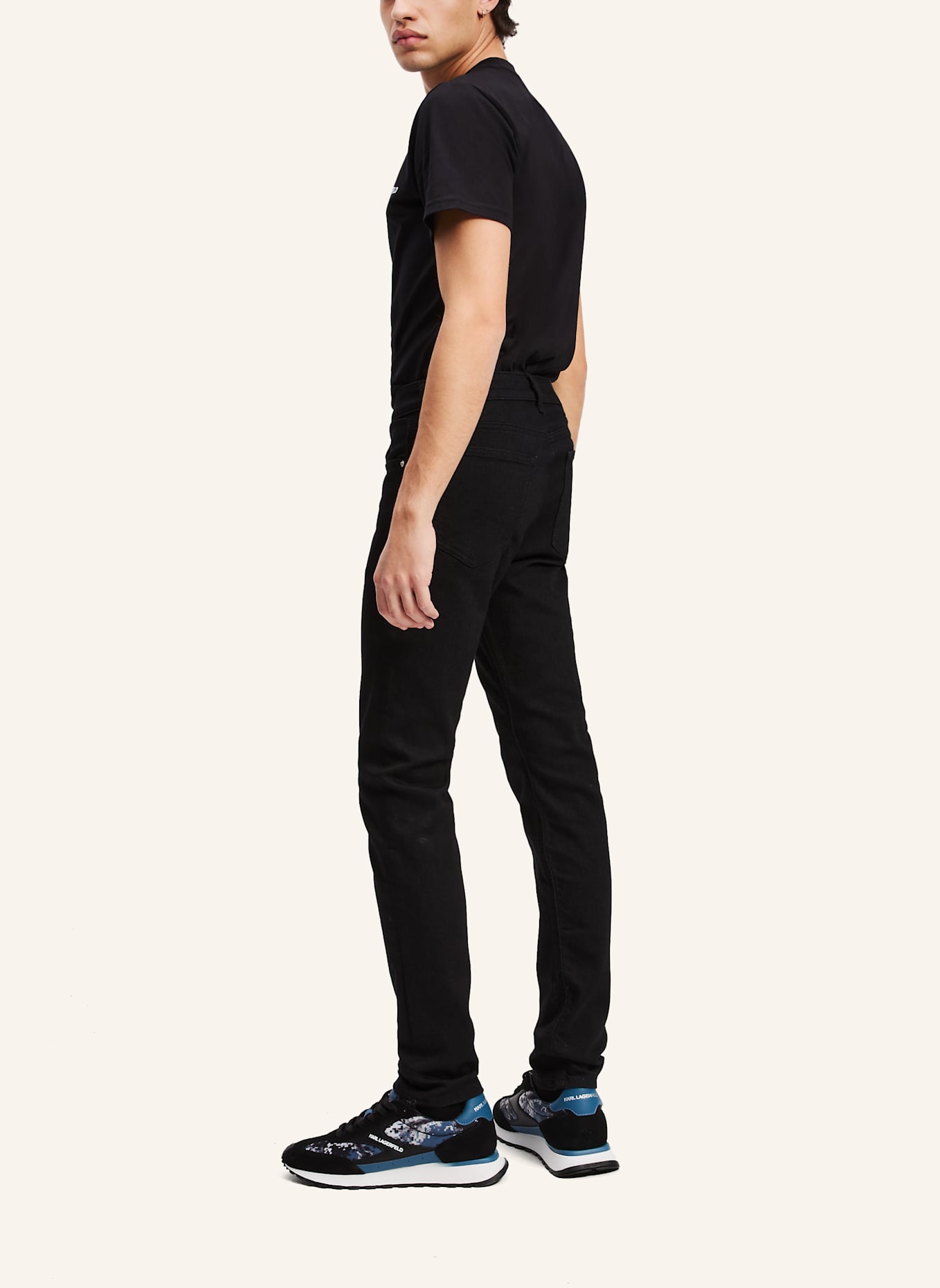 KARL LAGERFELD JEANS Jeans: SCHWARZ