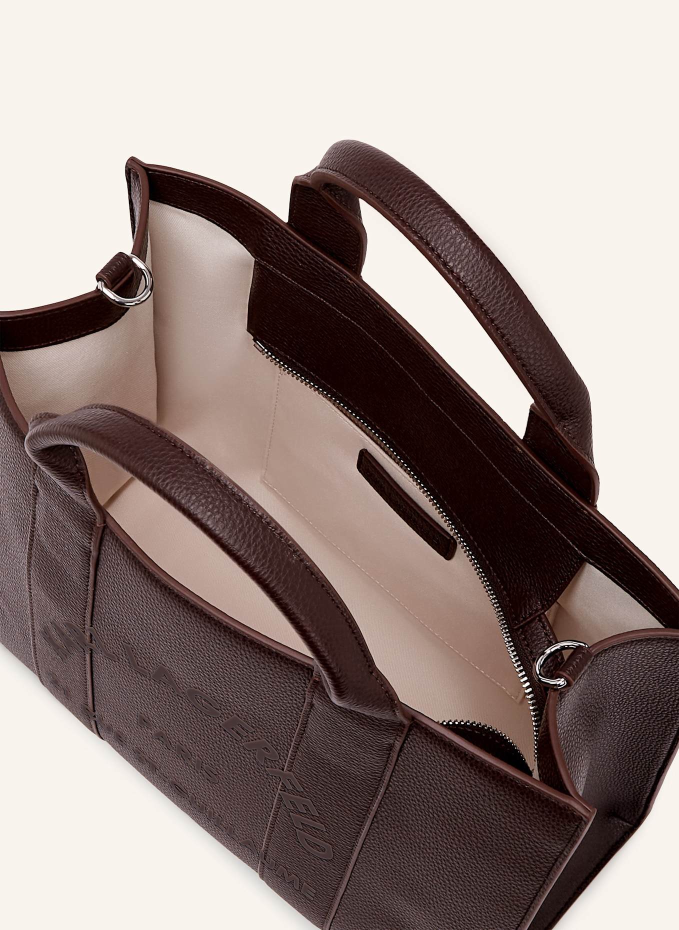 KARL LAGERFELD Handtasche: BRAUN