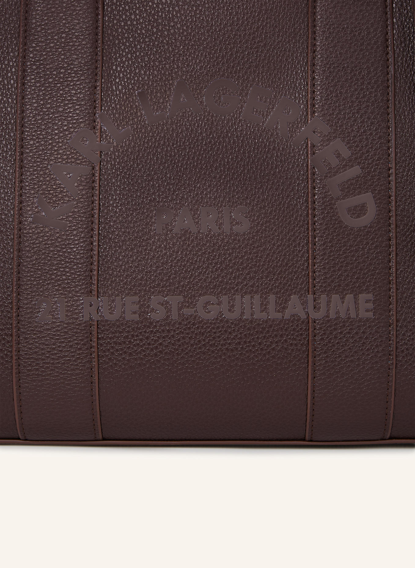 KARL LAGERFELD Handtasche: BRAUN