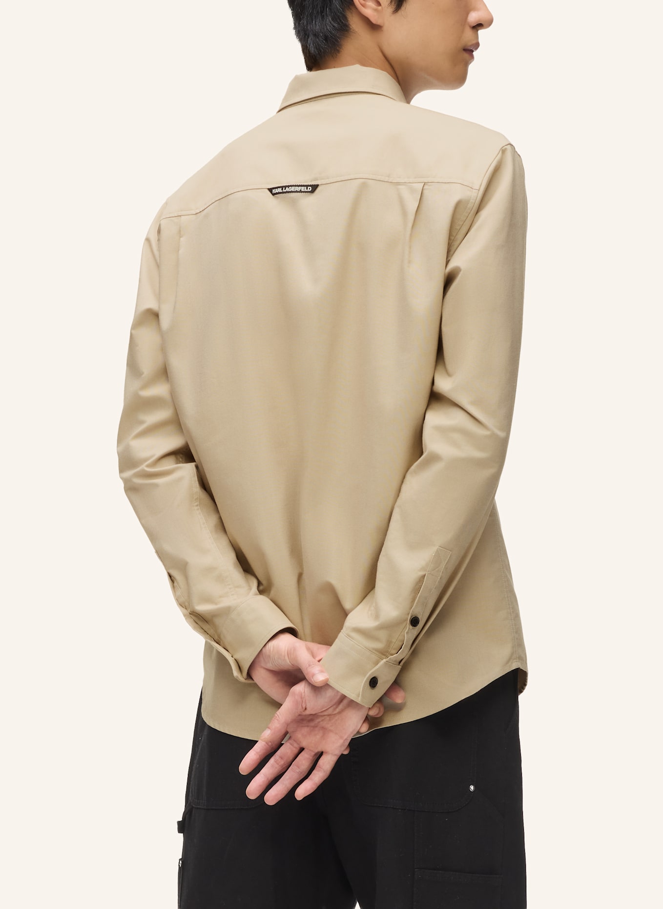 KARL LAGERFELD Hemd: KHAKI