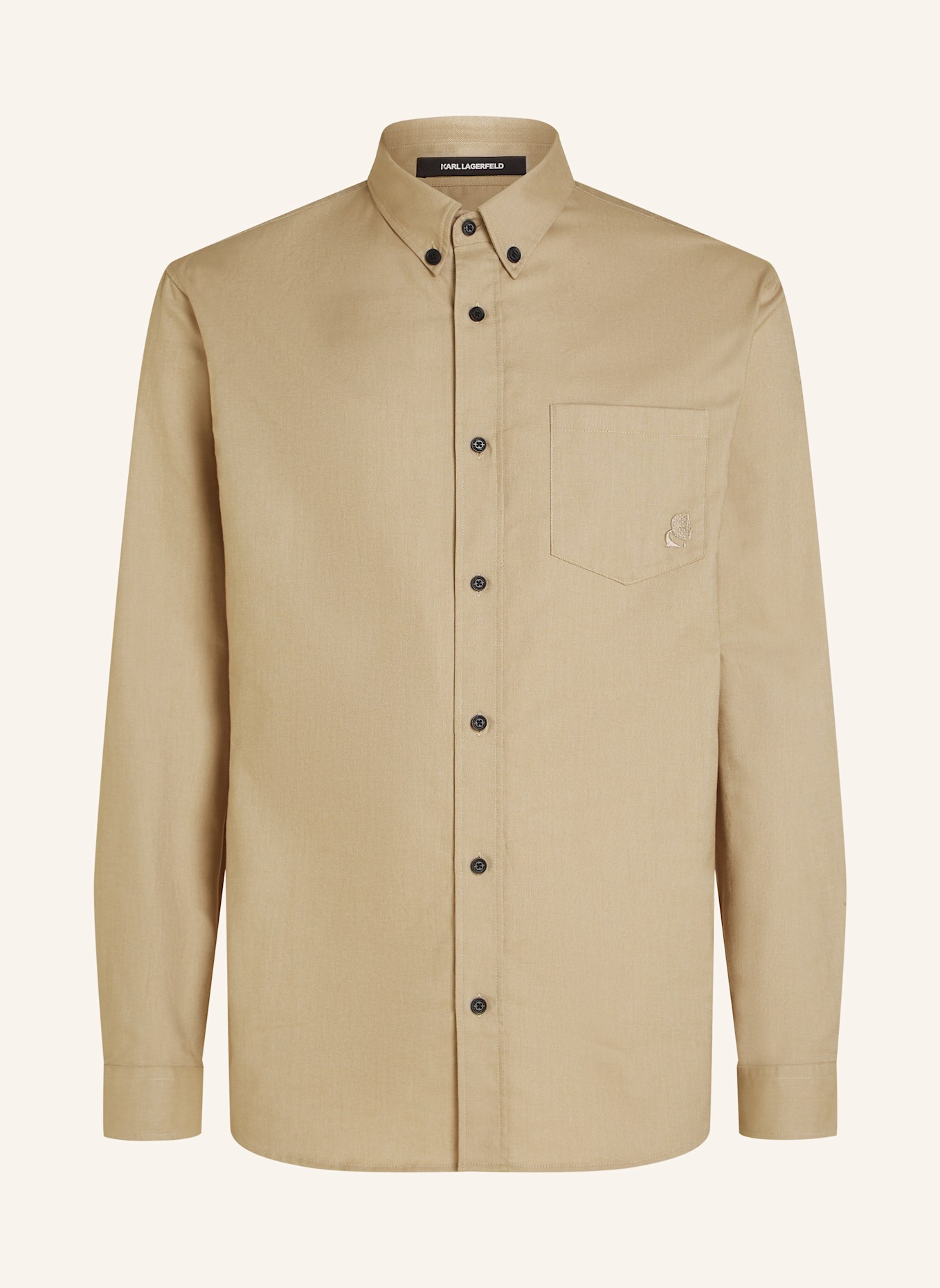 KARL LAGERFELD Hemd: KHAKI