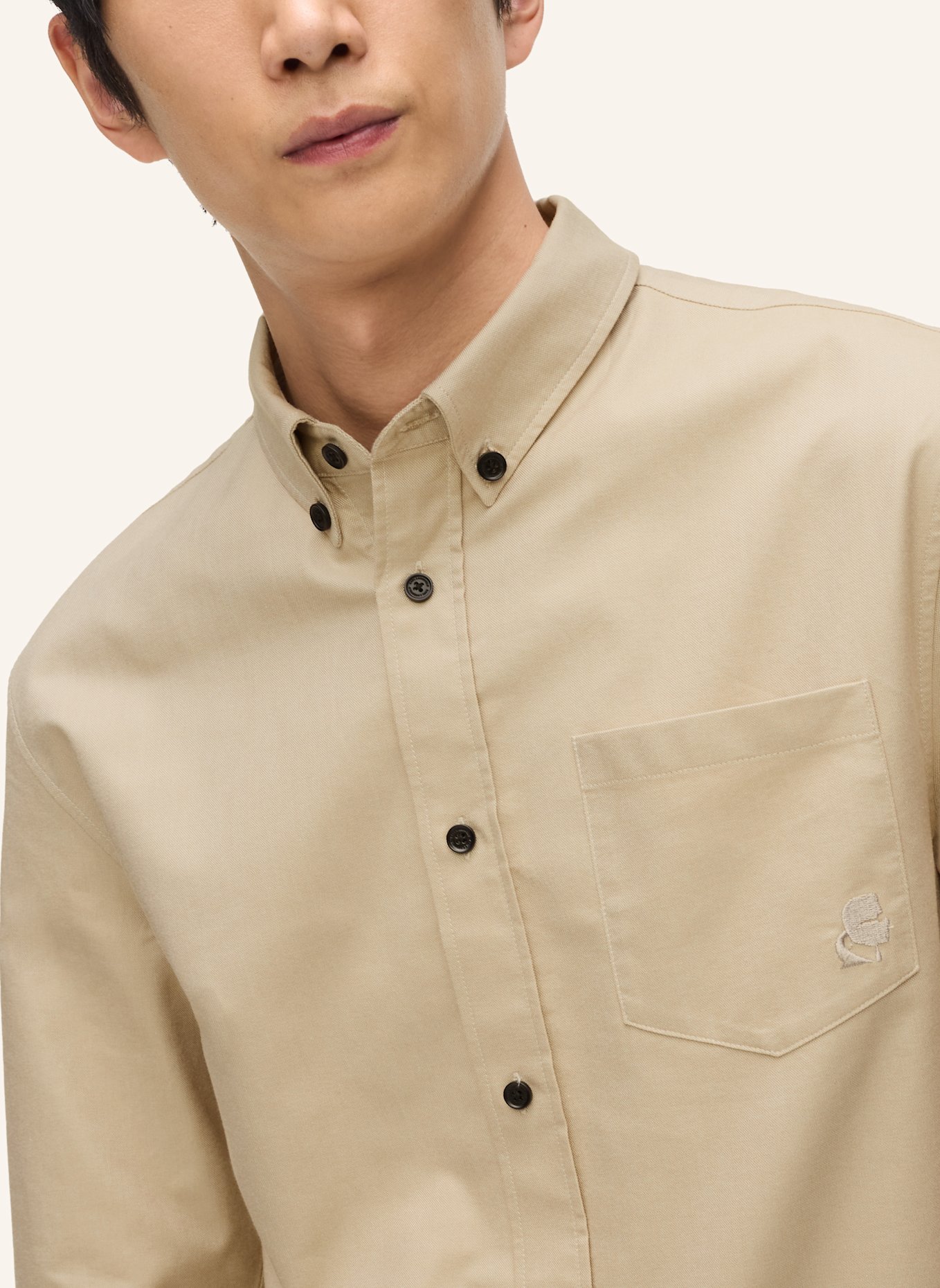 KARL LAGERFELD Hemd: KHAKI