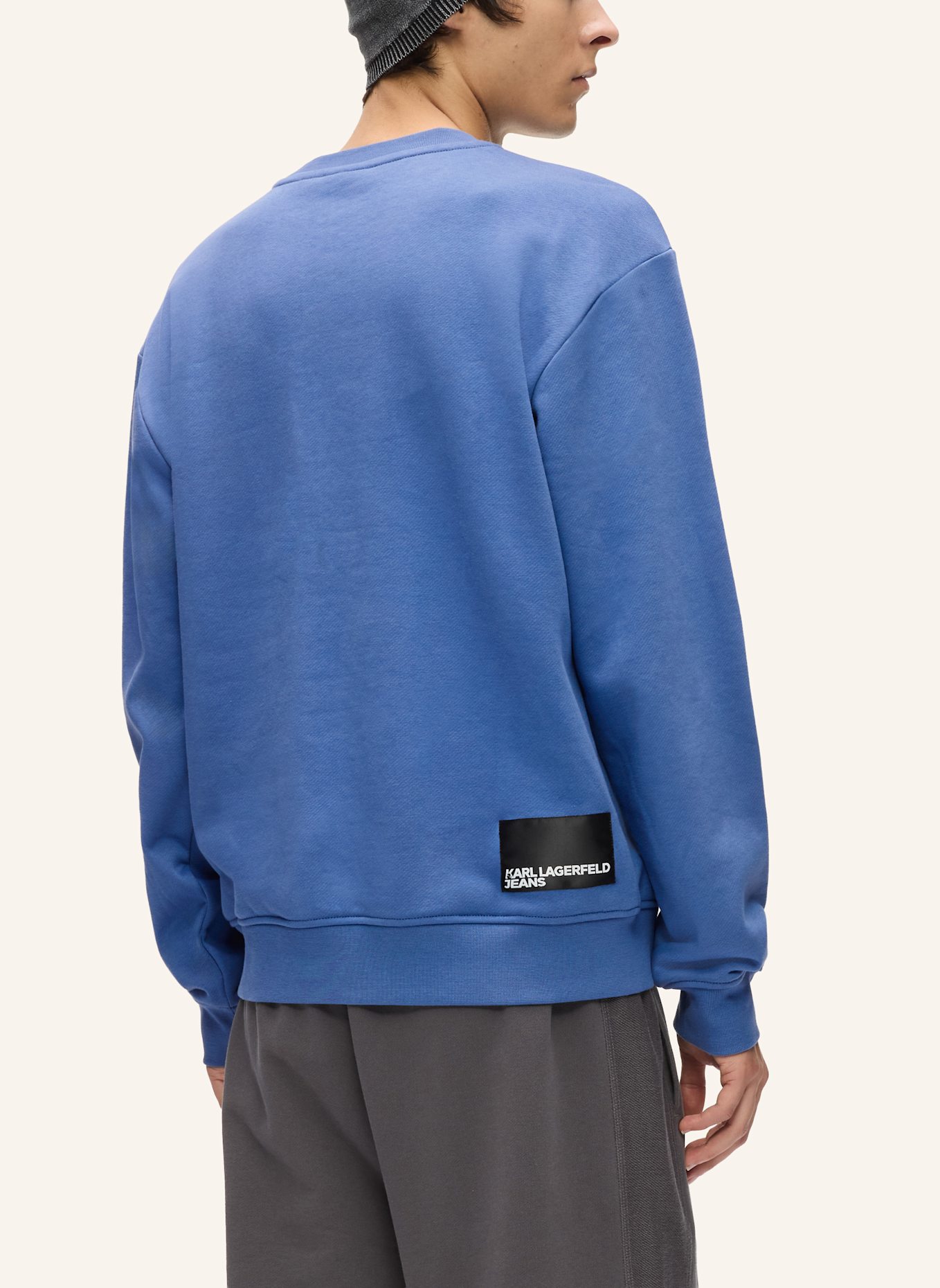 KARL LAGERFELD JEANS Sweatshirt: BLAU