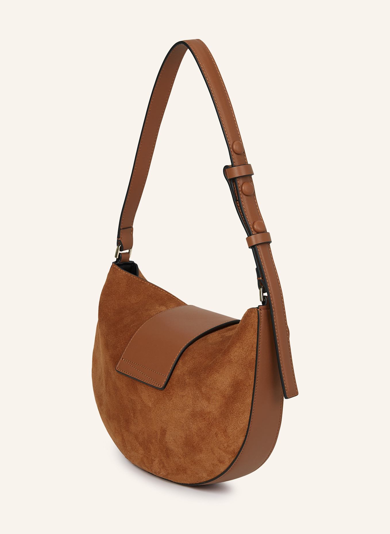 KARL LAGERFELD Schultertasche: BRAUN