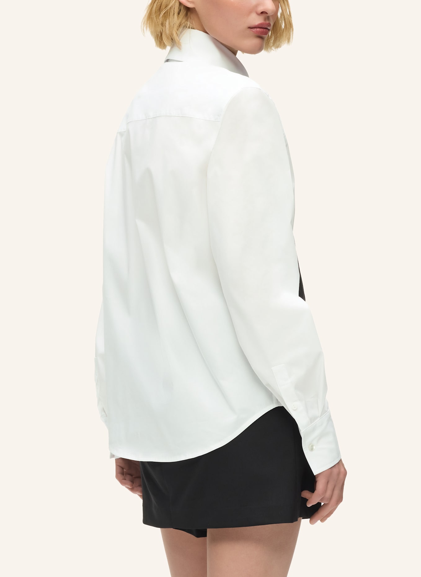 KARL LAGERFELD Bluse: WEISS