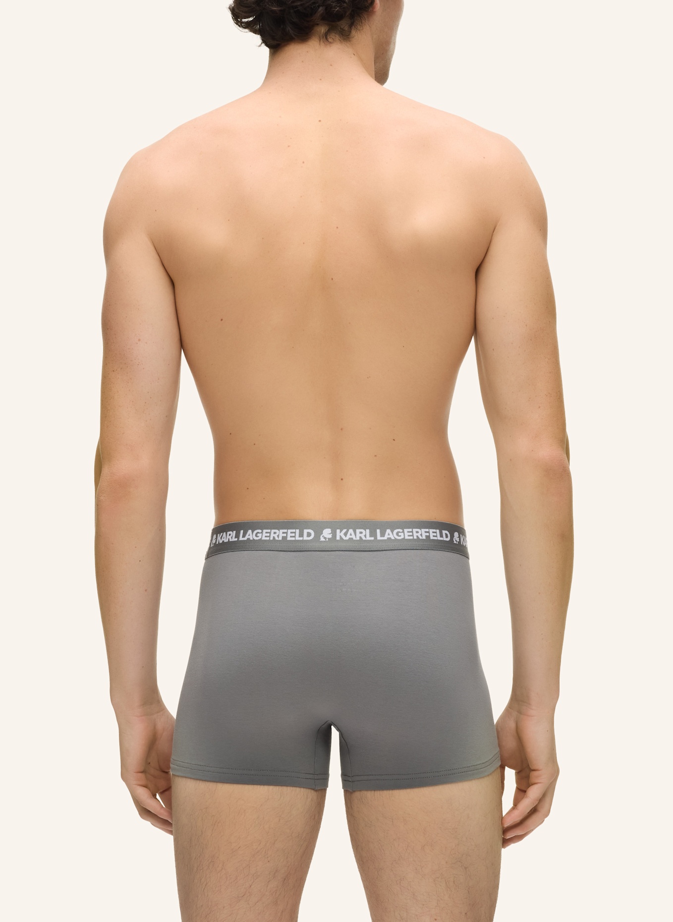 KARL LAGERFELD Unterwäsche Hose: DUNKELBLAU/ BRAUN/ GRAU