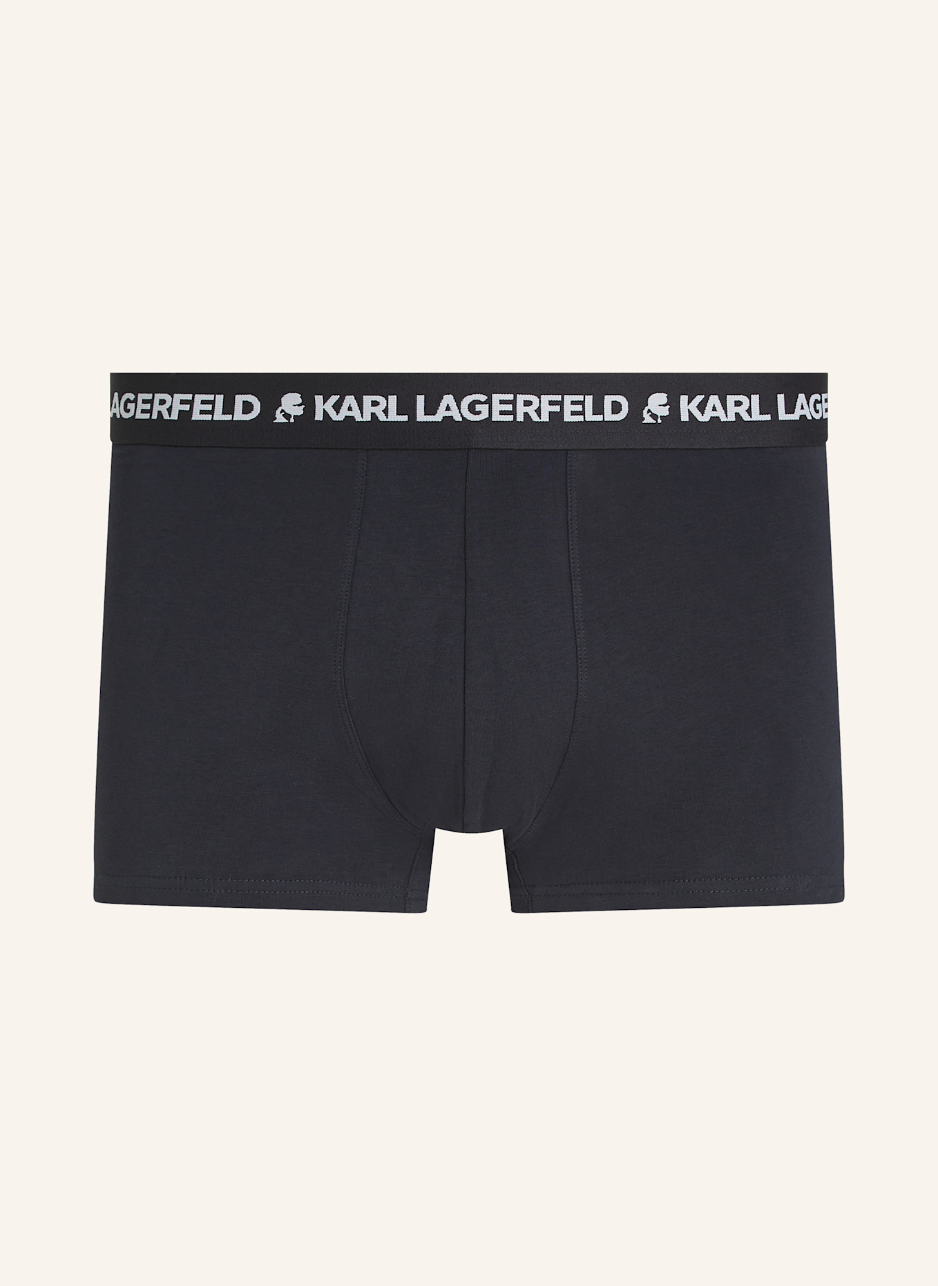 KARL LAGERFELD Unterwäsche Hose: DUNKELBLAU/ BRAUN/ GRAU