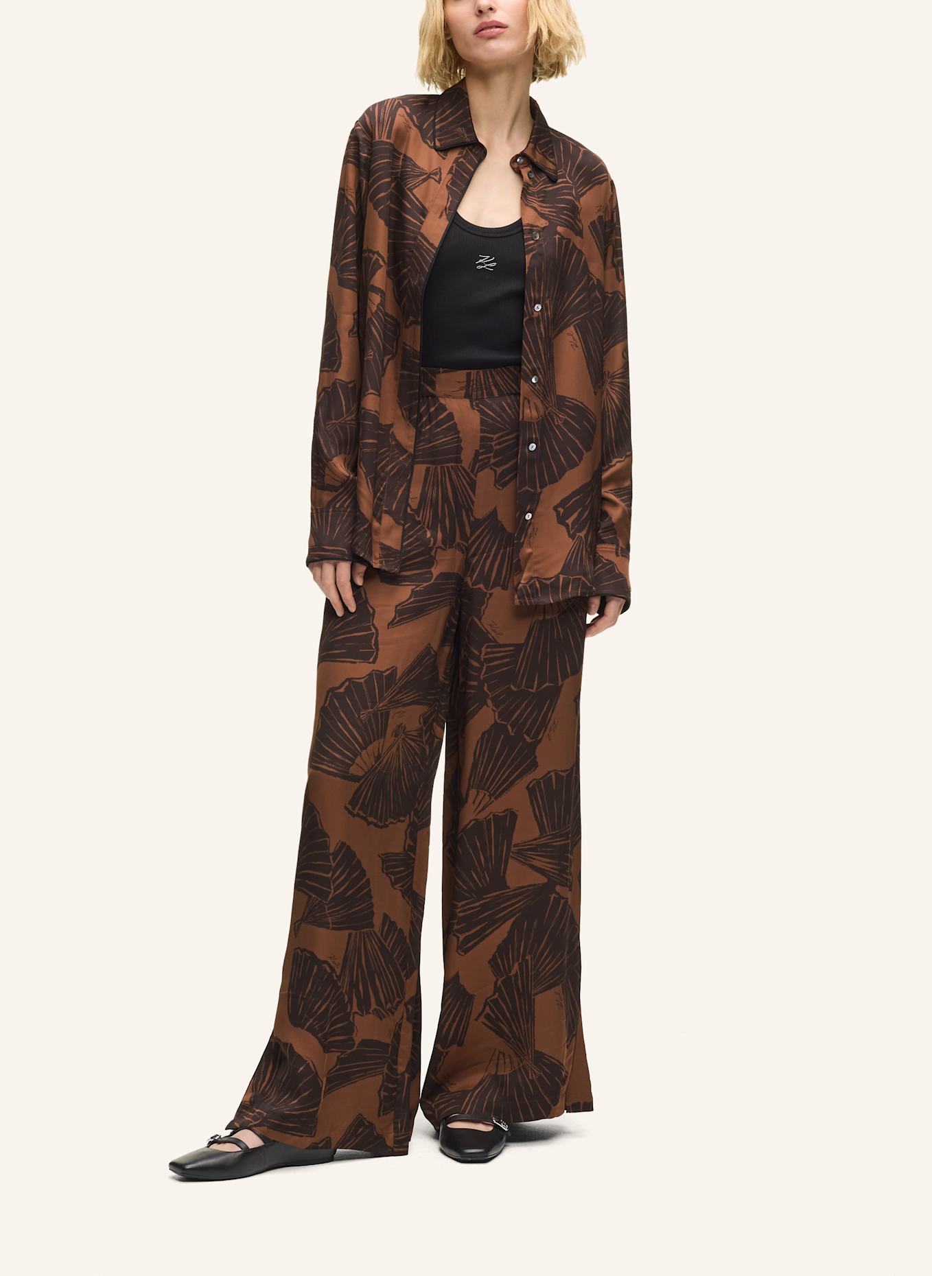 KARL LAGERFELD Hose: BRAUN