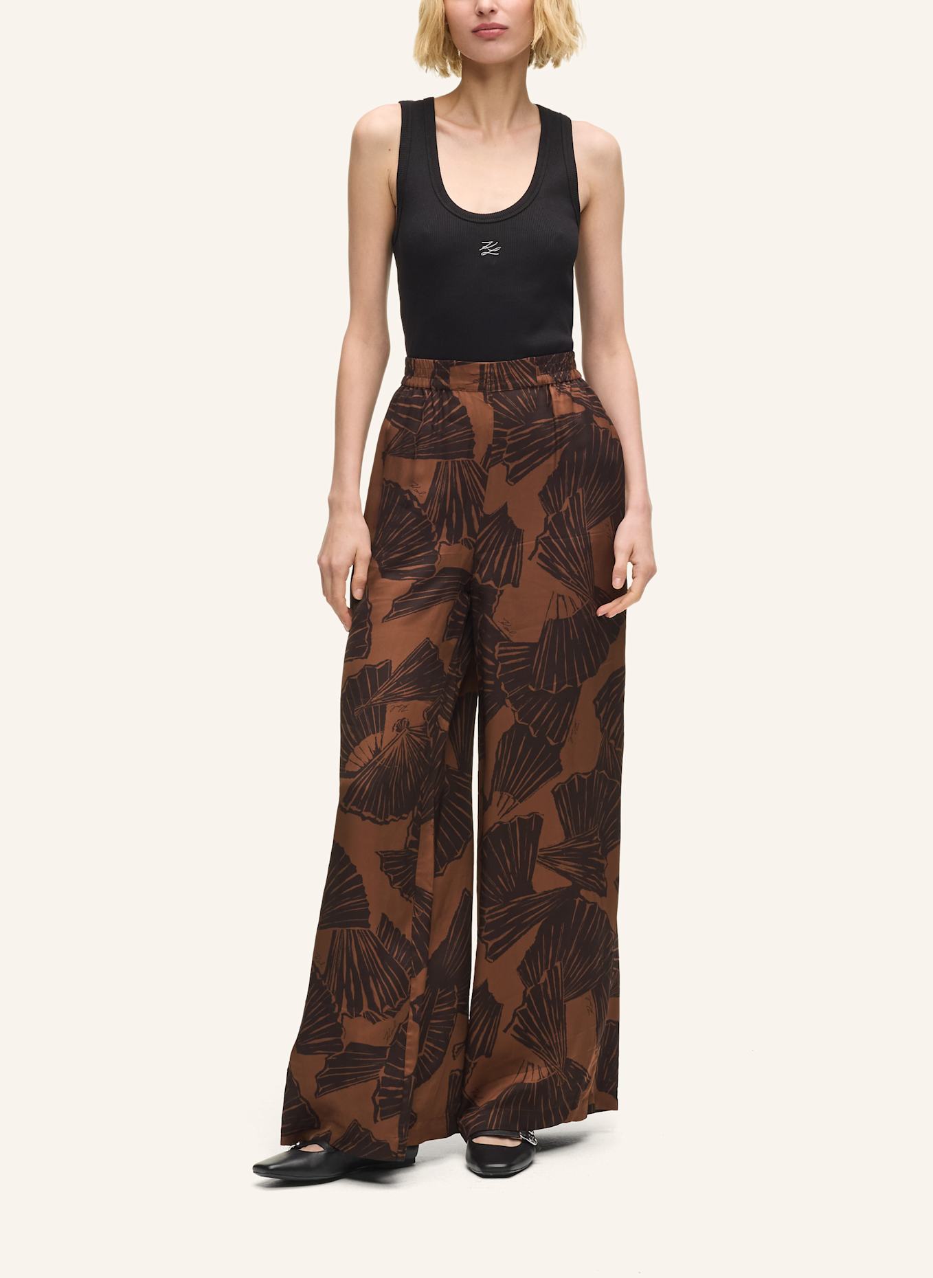 KARL LAGERFELD Hose: BRAUN