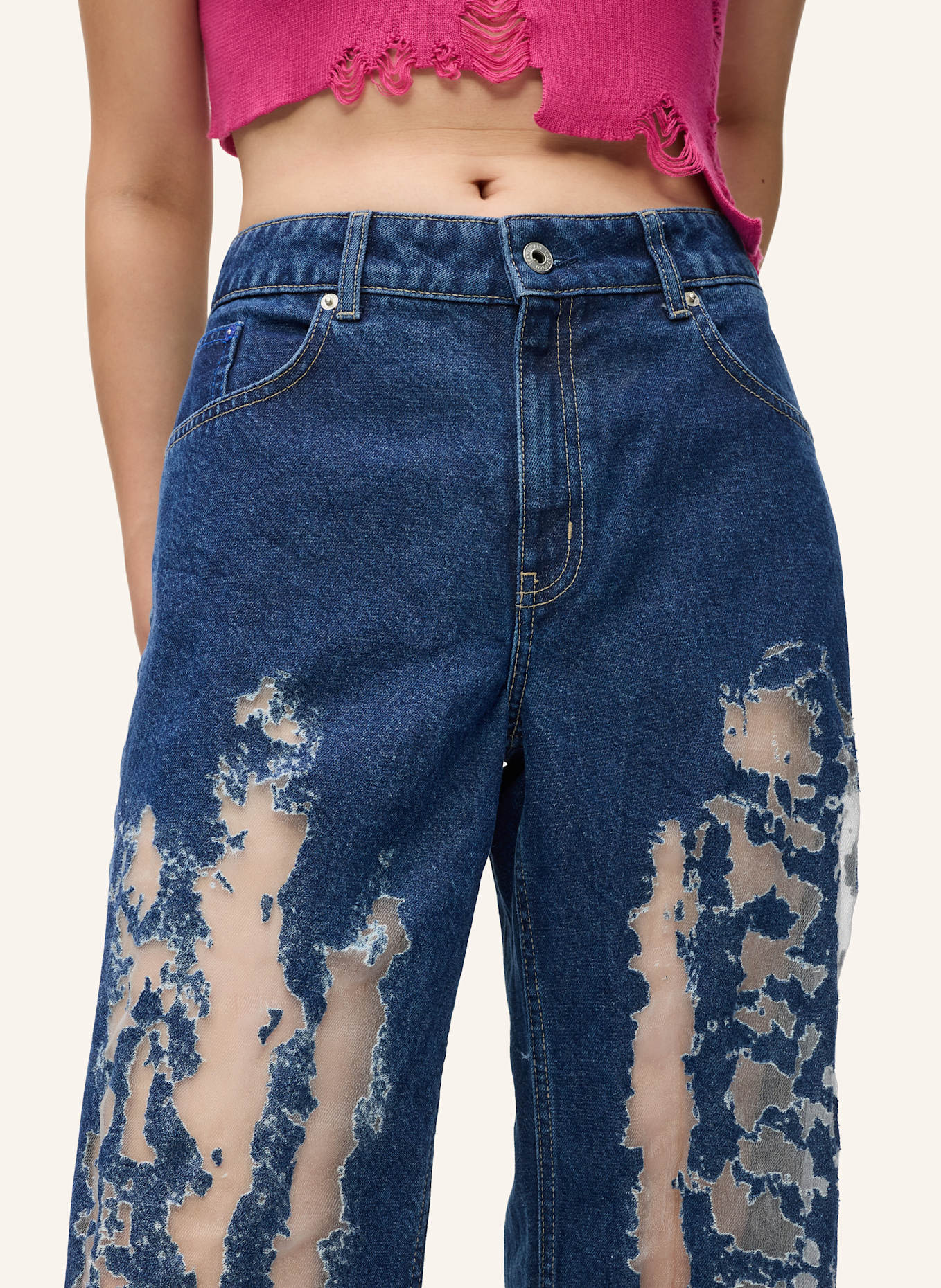 KARL LAGERFELD JEANS Jeans: BLAU