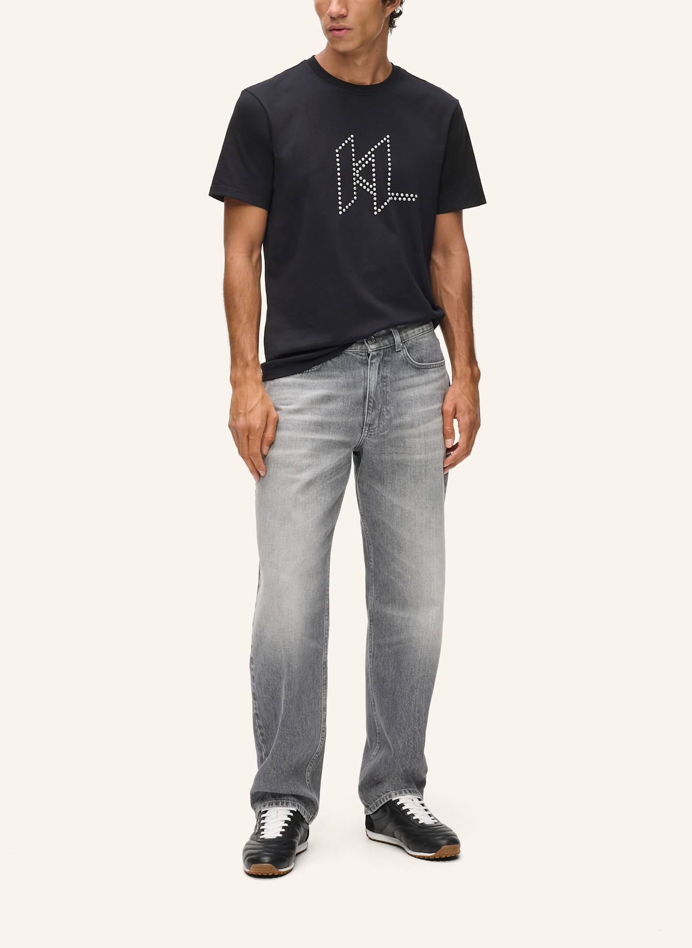KARL LAGERFELD Jeans: GRAU