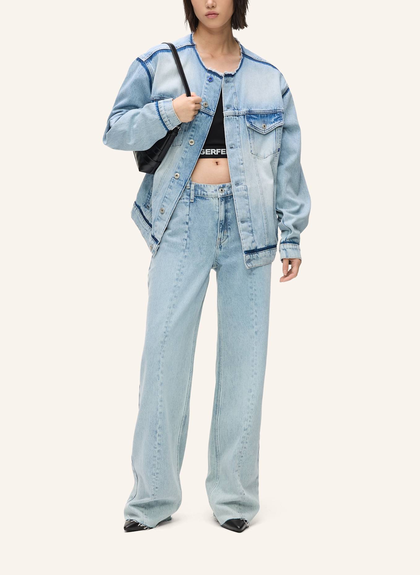 KARL LAGERFELD JEANS Jeans: HELLBLAU