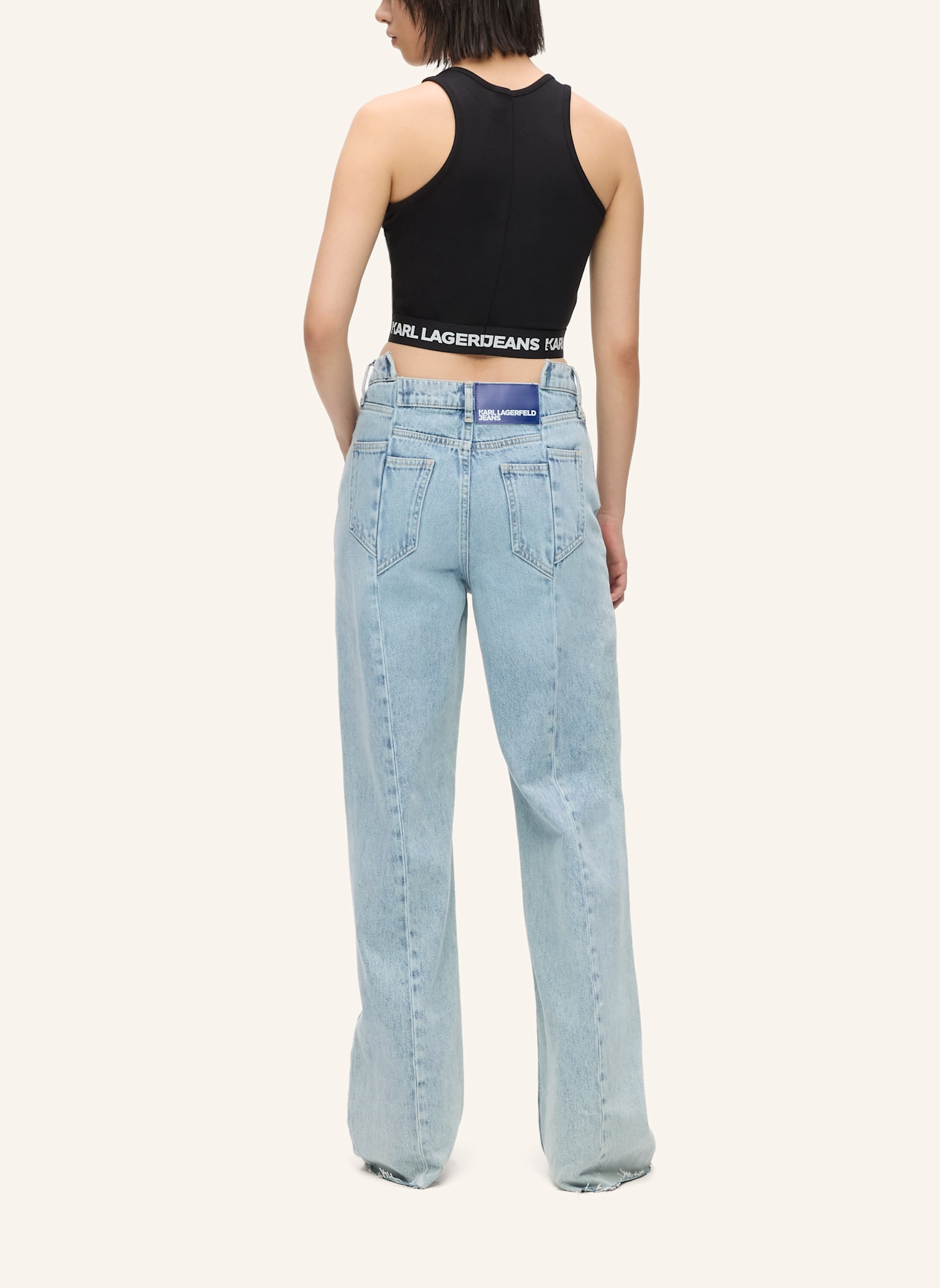KARL LAGERFELD JEANS Jeans: HELLBLAU