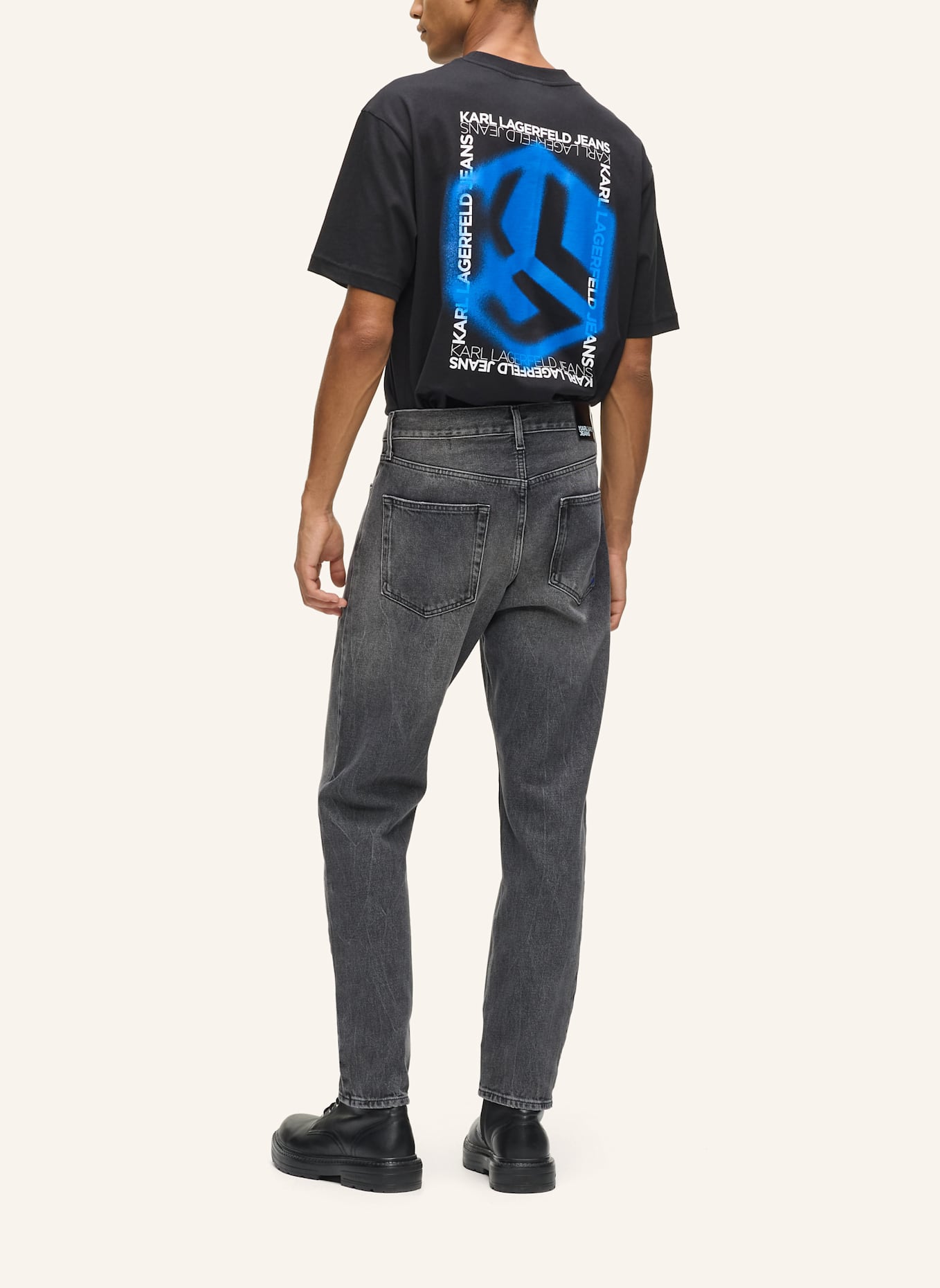 KARL LAGERFELD JEANS Jeans: GRAU