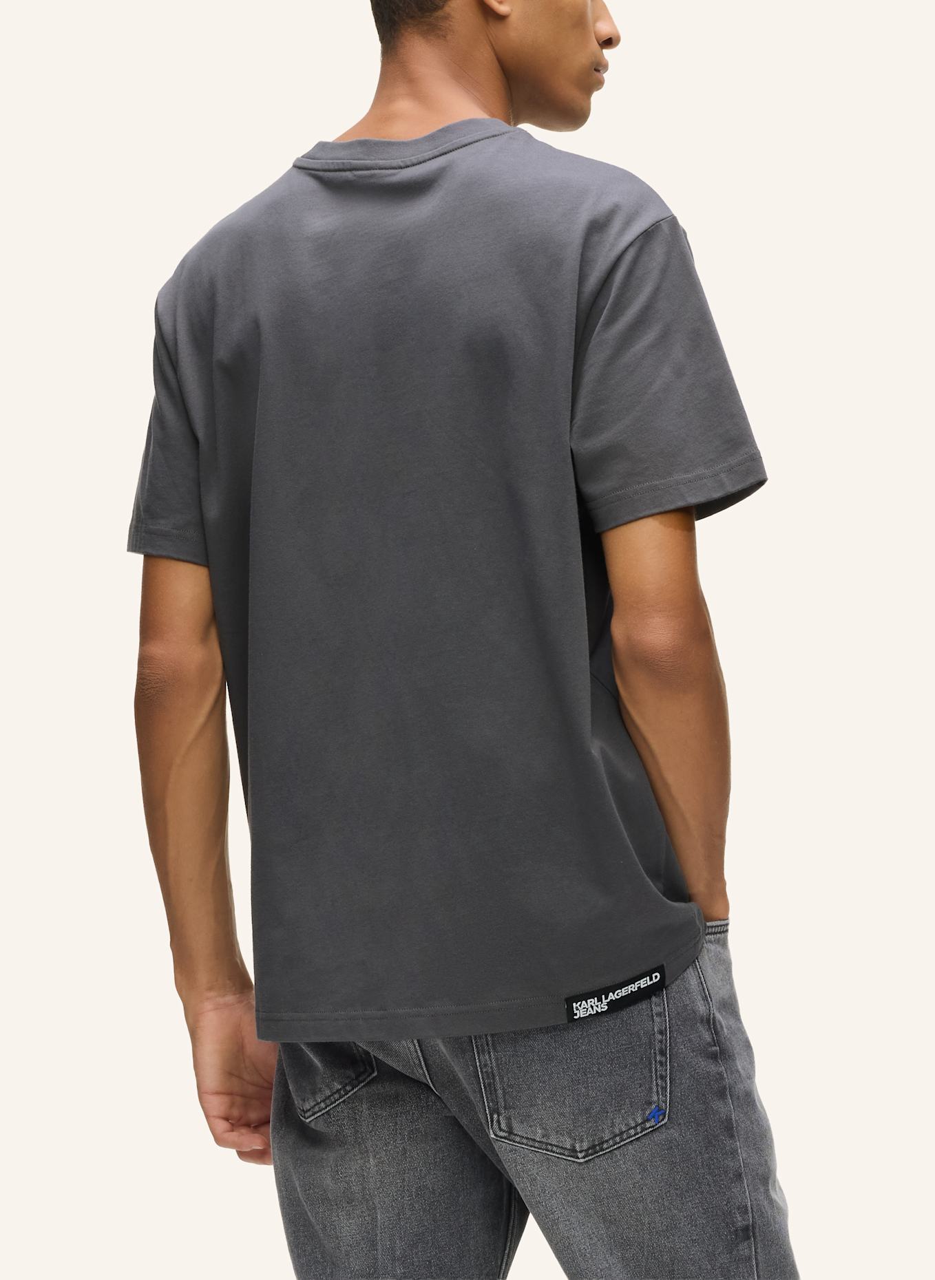 KARL LAGERFELD JEANS T-shirt: DUNKELGRAU