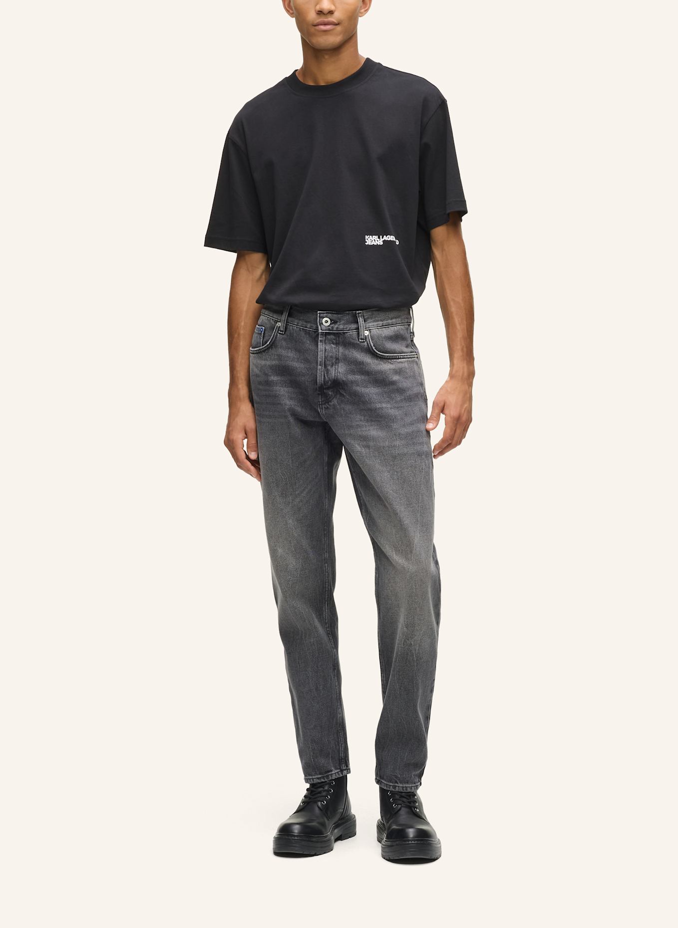 KARL LAGERFELD JEANS Jeans: GRAU