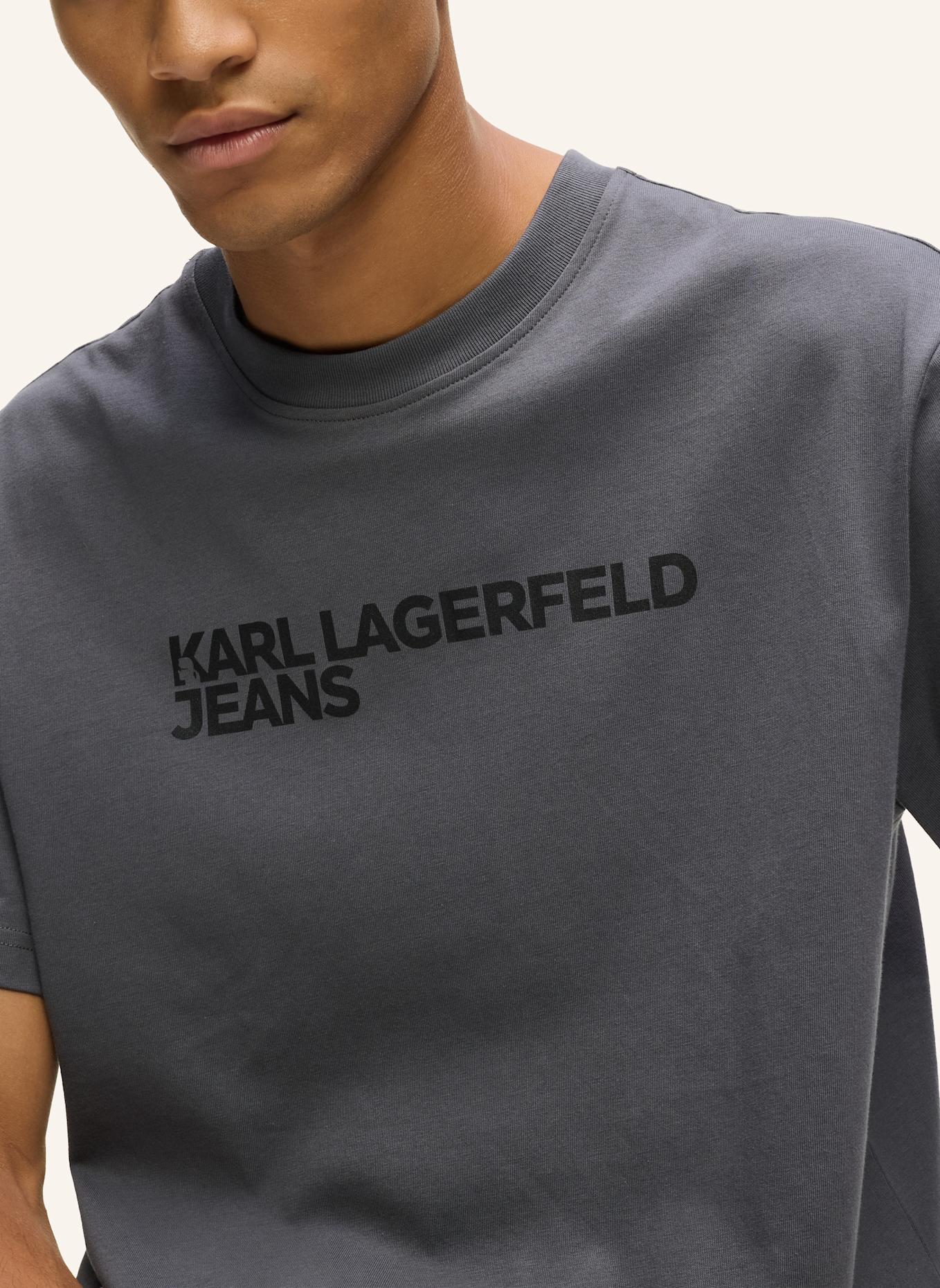KARL LAGERFELD JEANS T-shirt: DUNKELGRAU