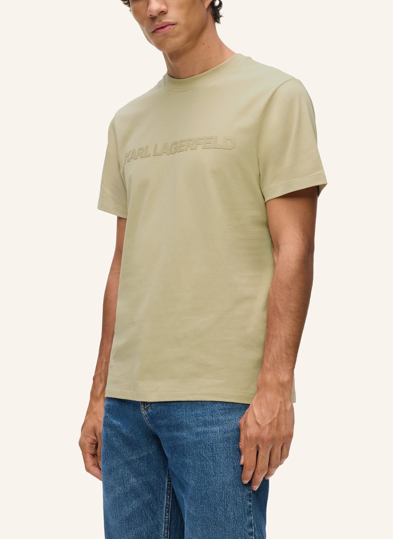 KARL LAGERFELD T-shirt: KHAKI