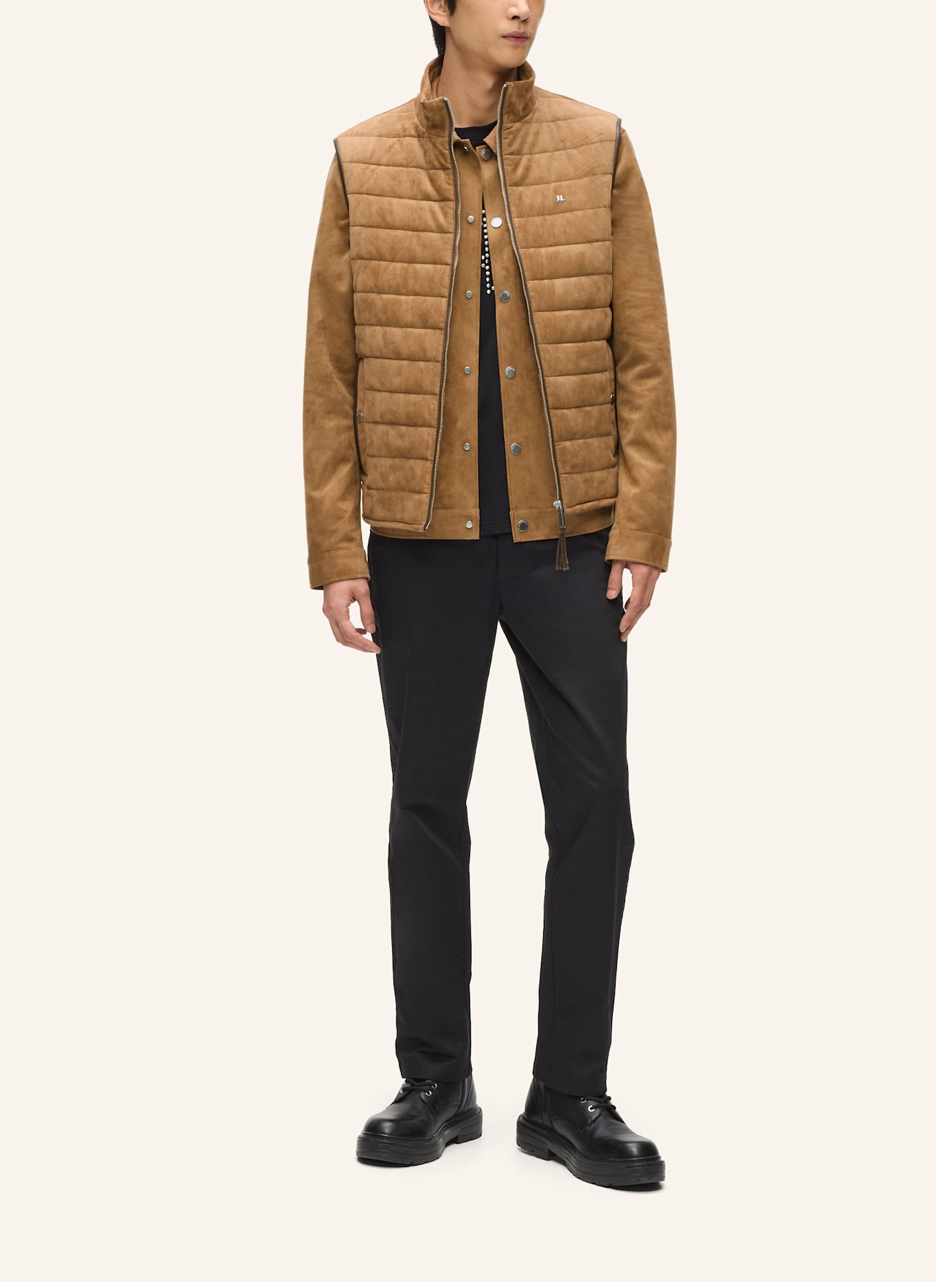 KARL LAGERFELD Weste: CAMEL