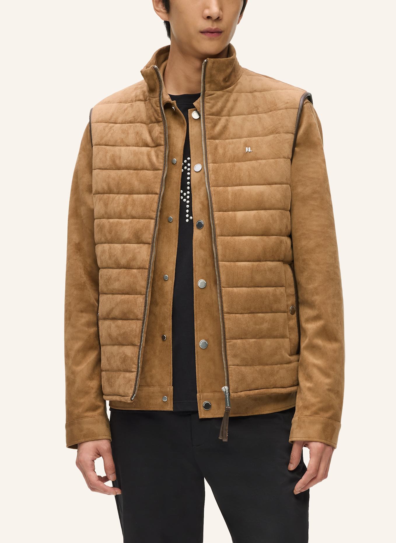 KARL LAGERFELD Weste: CAMEL