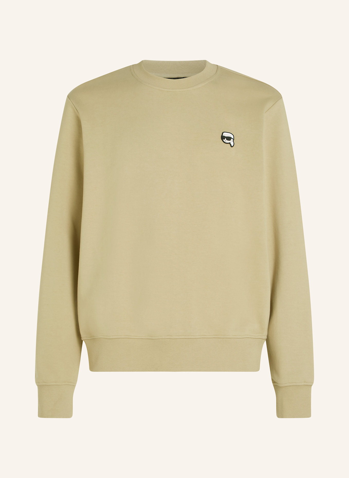KARL LAGERFELD Sweatshirt: KHAKI